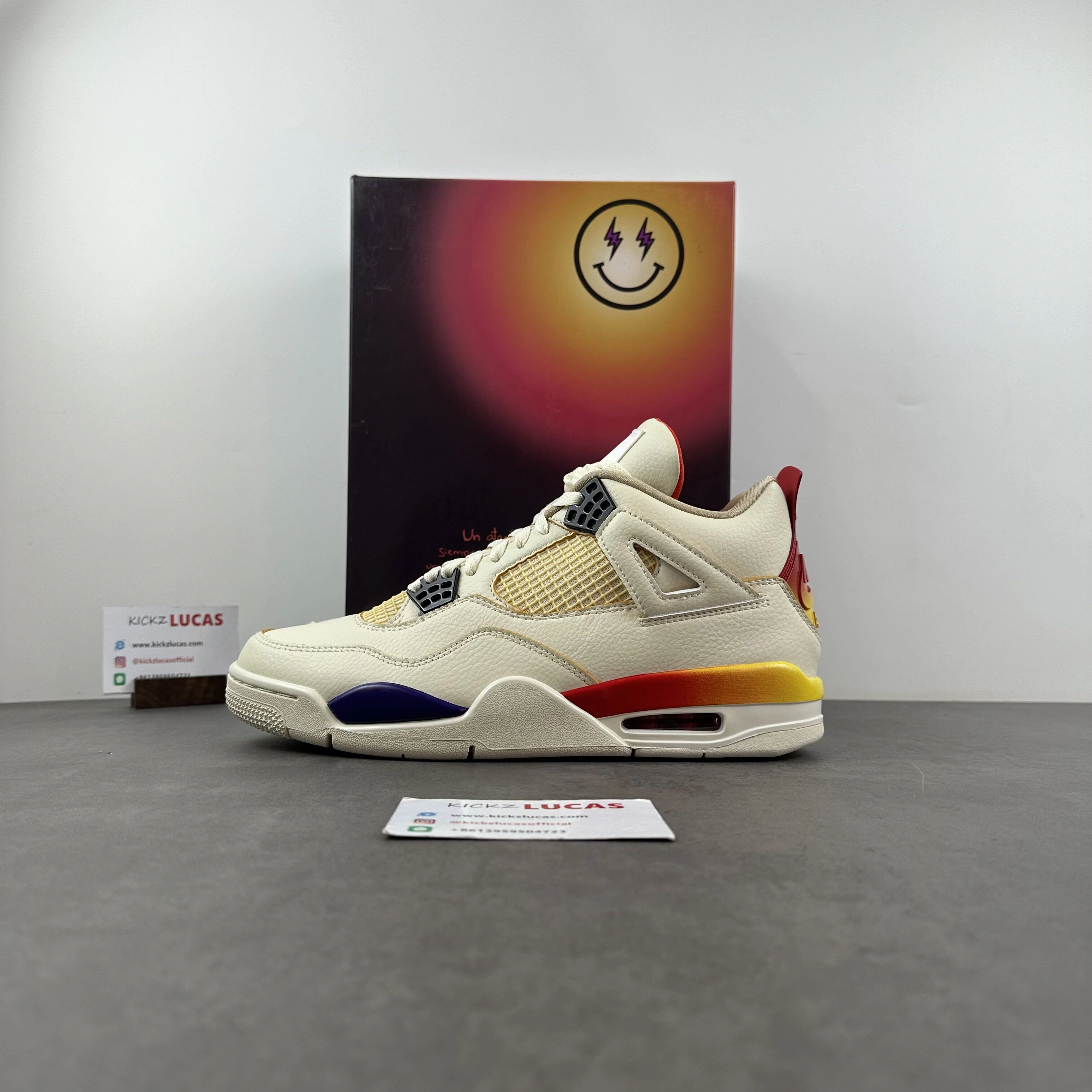 Air Jordan 4 Retro SP Medellín Sunset AQ0344- Original 1942