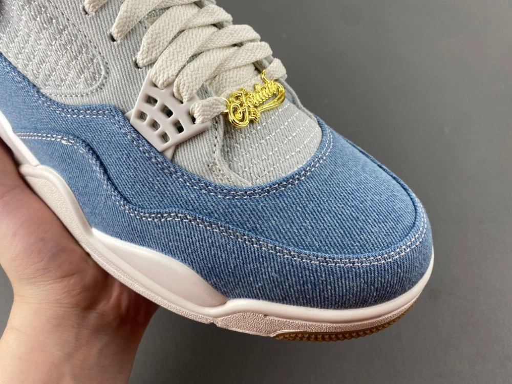 TechFriendly Air Jordan 4 Retro TEX Denim Worn Blue IB6716- 1900