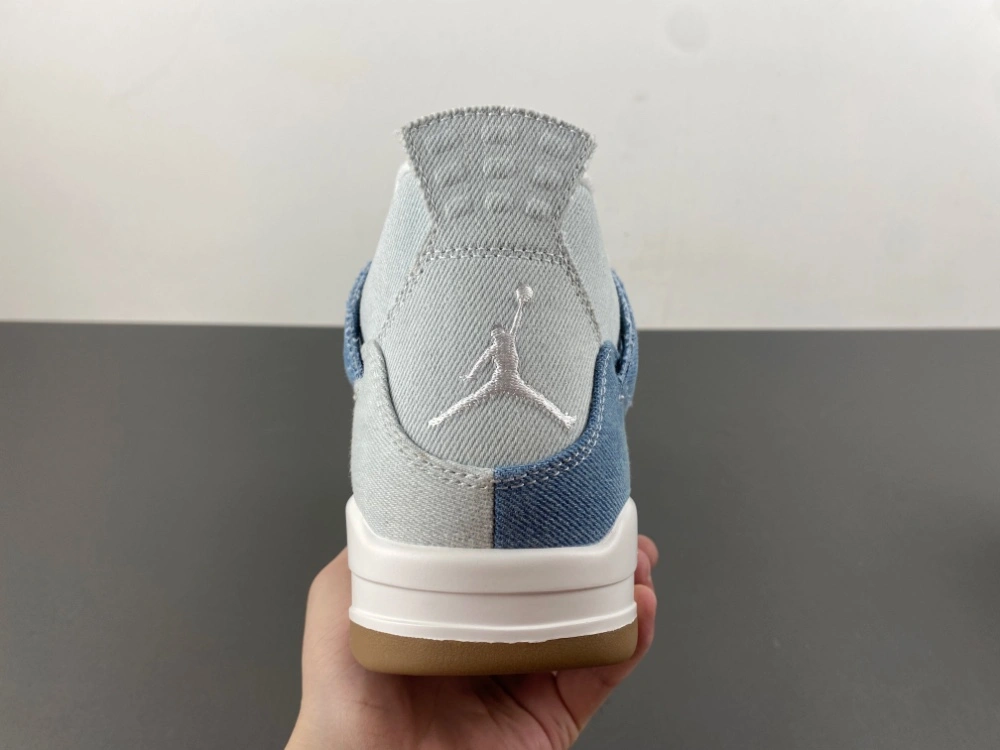 TechFriendly Air Jordan 4 Retro TEX Denim Worn Blue IB6716- 1900