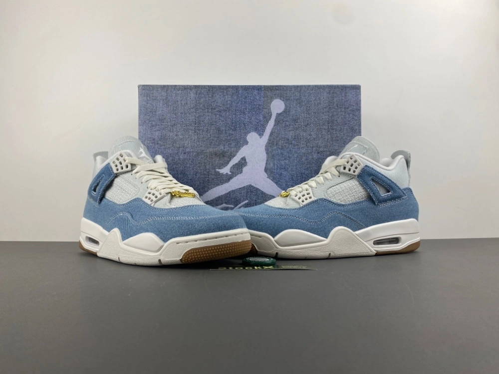 TechFriendly Air Jordan 4 Retro TEX Denim Worn Blue IB6716- 1900