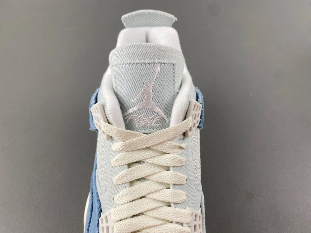 TechFriendly Air Jordan 4 Retro TEX Denim Worn Blue IB6716- 1900