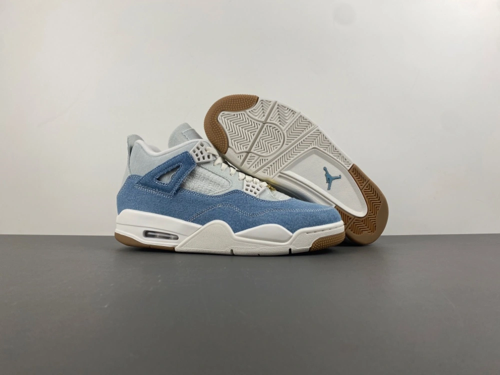 TechFriendly Air Jordan 4 Retro TEX Denim Worn Blue IB6716- 1900