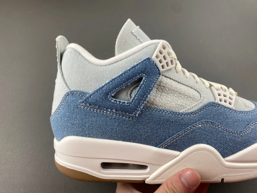 TechFriendly Air Jordan 4 Retro TEX Denim Worn Blue IB6716- 1900