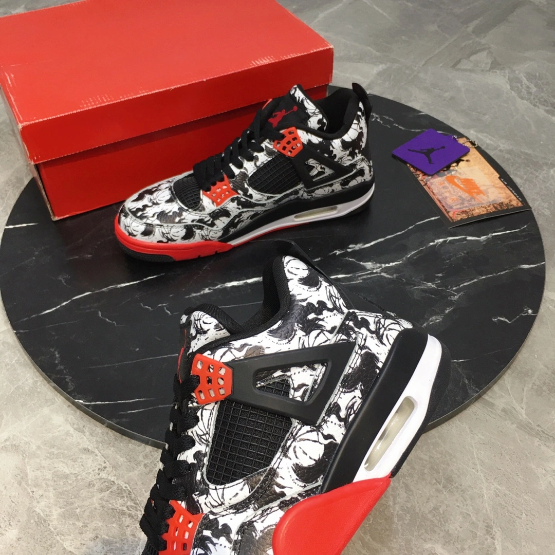 Upgraded Air Jordan 4 Retro Tattoo BQ0897- 2014