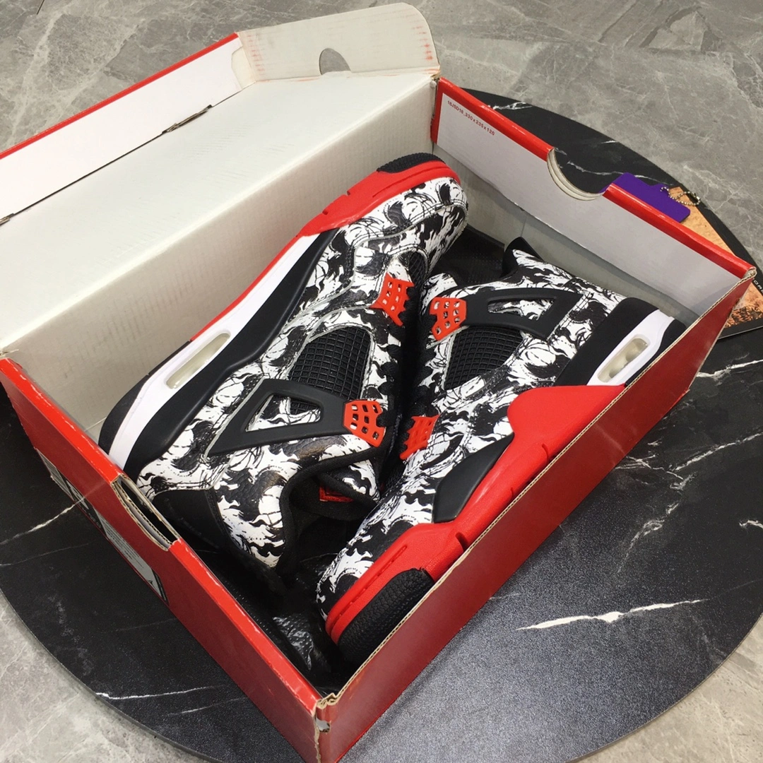 Upgraded Air Jordan 4 Retro Tattoo BQ0897- 2014