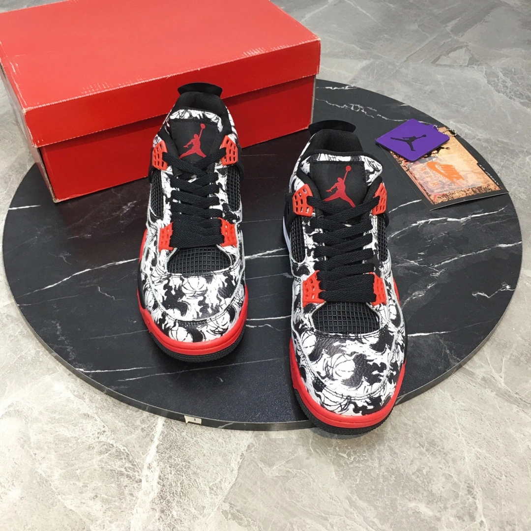 Upgraded Air Jordan 4 Retro Tattoo BQ0897- 2014