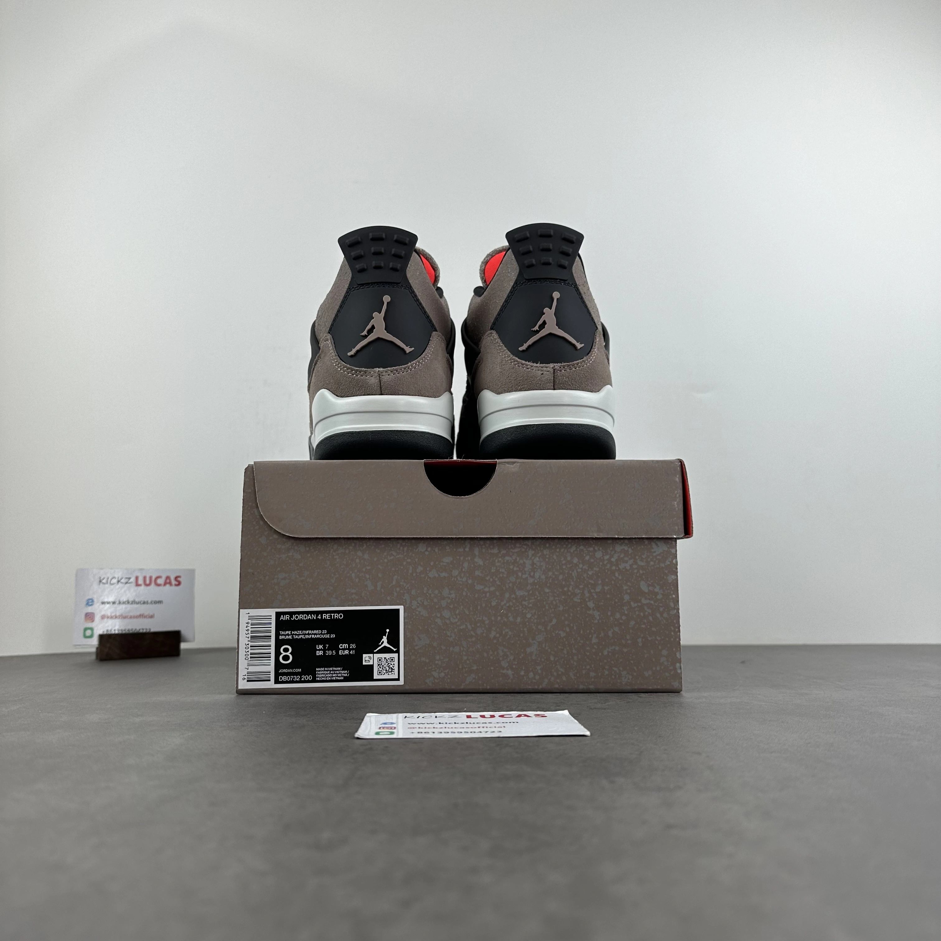 Air Jordan 4 Retro Taupe Haze DB0732- Unisex 2016