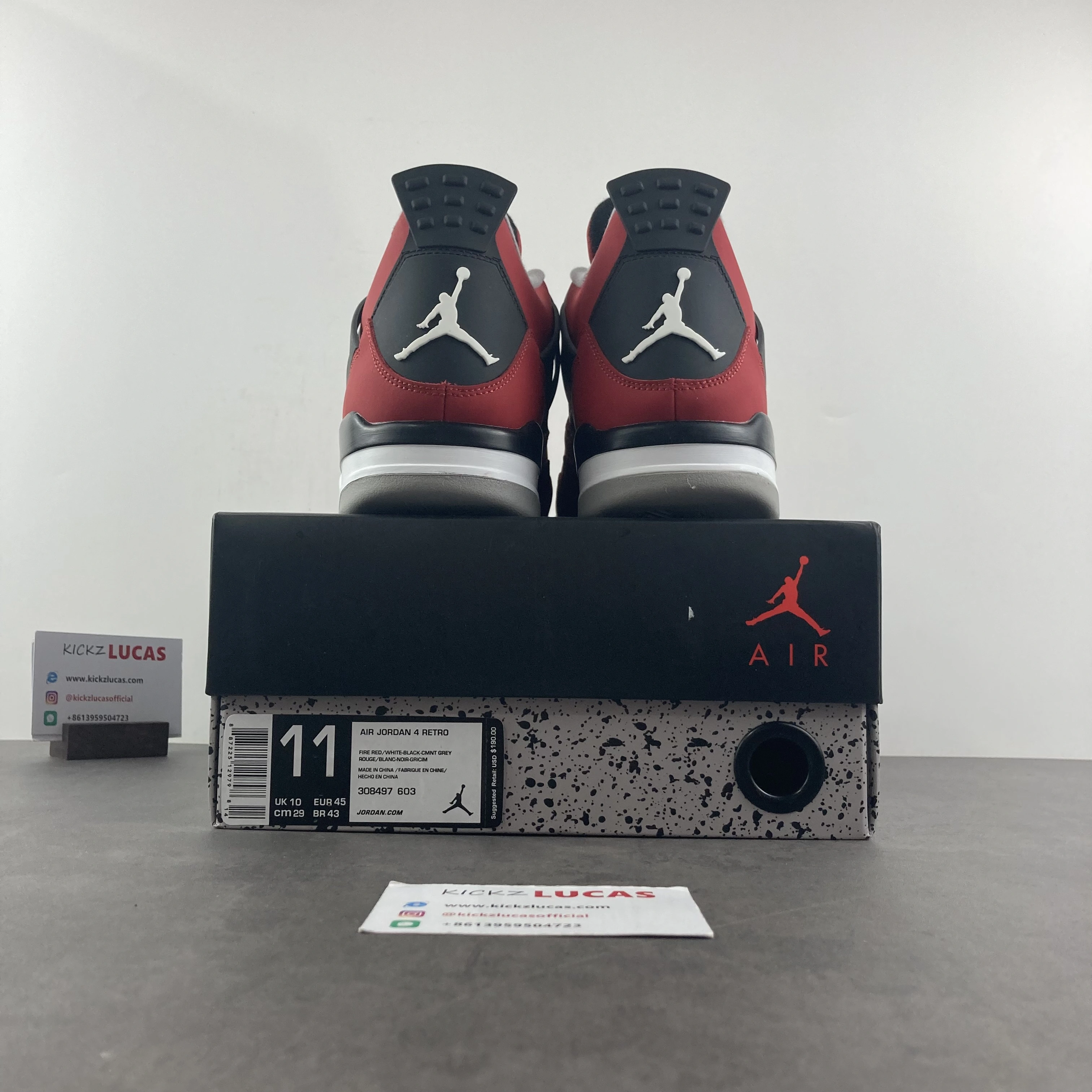 Air Jordan 4 Retro Toro Bravo 308497- StreetReady 1993
