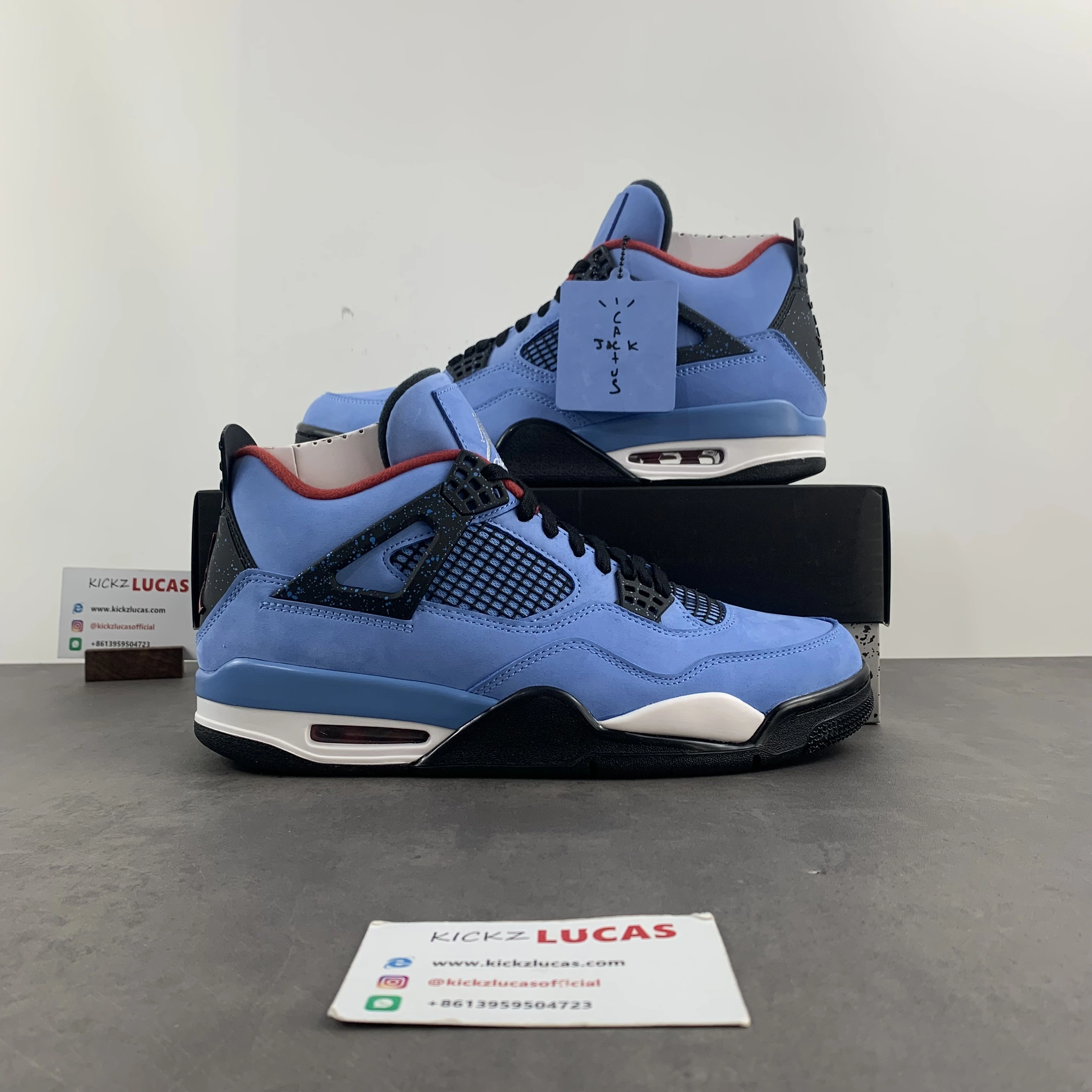 Air Jordan 4 Retro Travis Scott Cactus Jack 308497- Tailored 2019