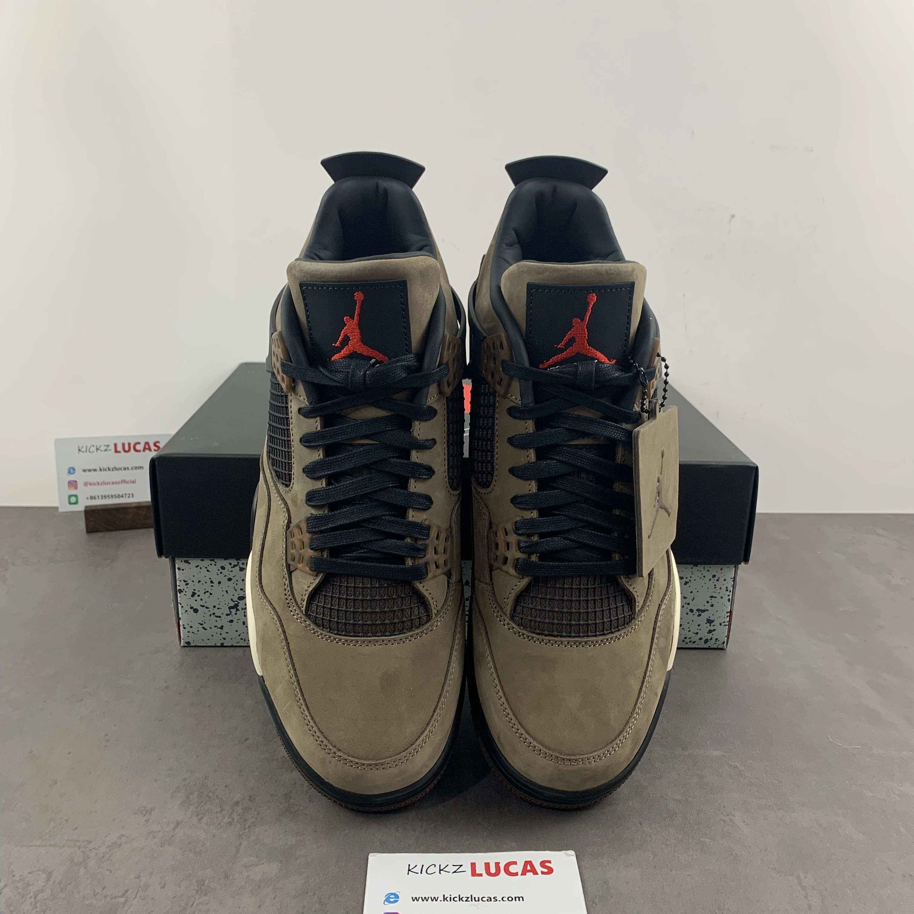 RelaxedFit Air Jordan 4 Retro Travis Scott Olive OLIVE GREY BLACK 1989