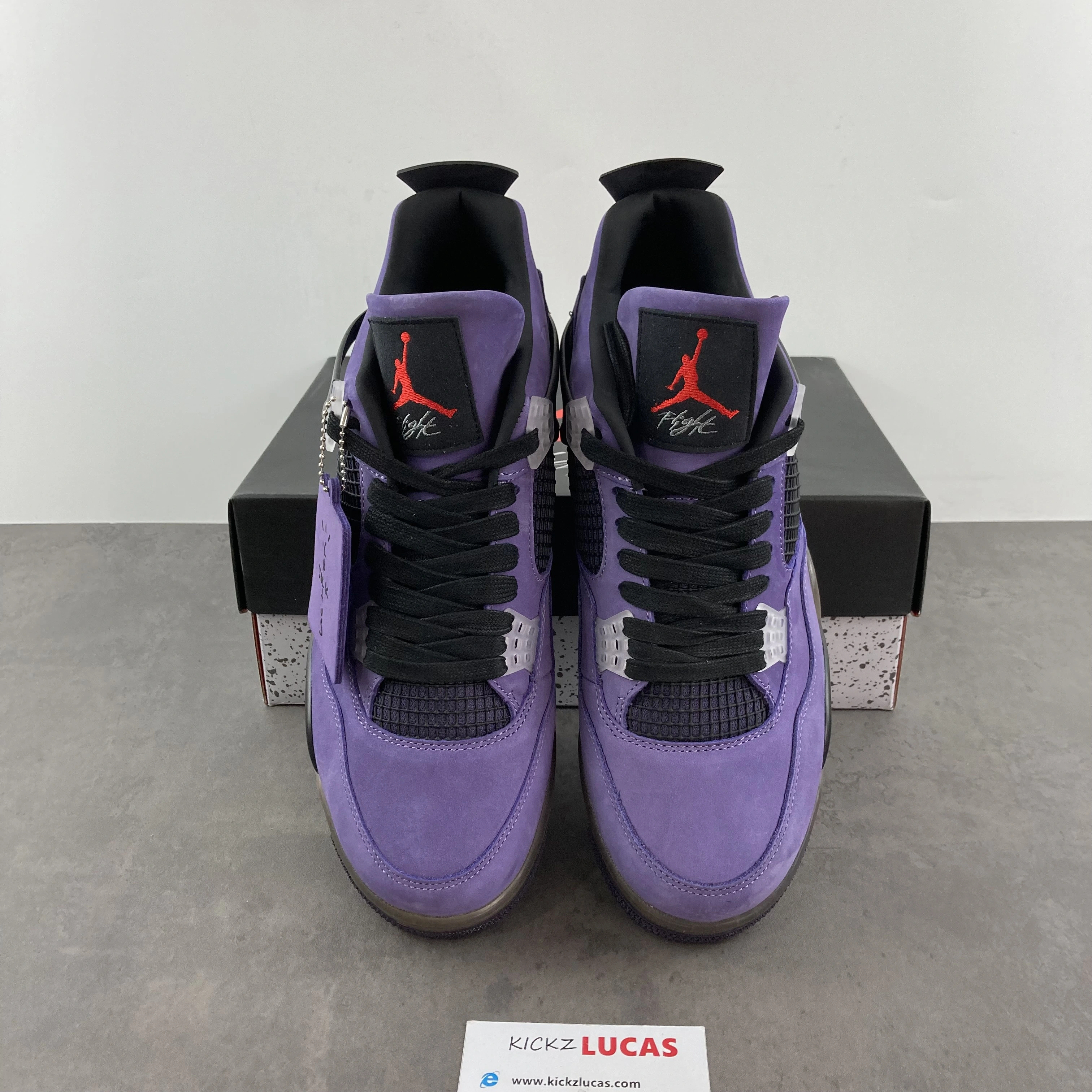 Air Jordan 4 Retro Travis Scott Purple 766296 LN Neat 2020