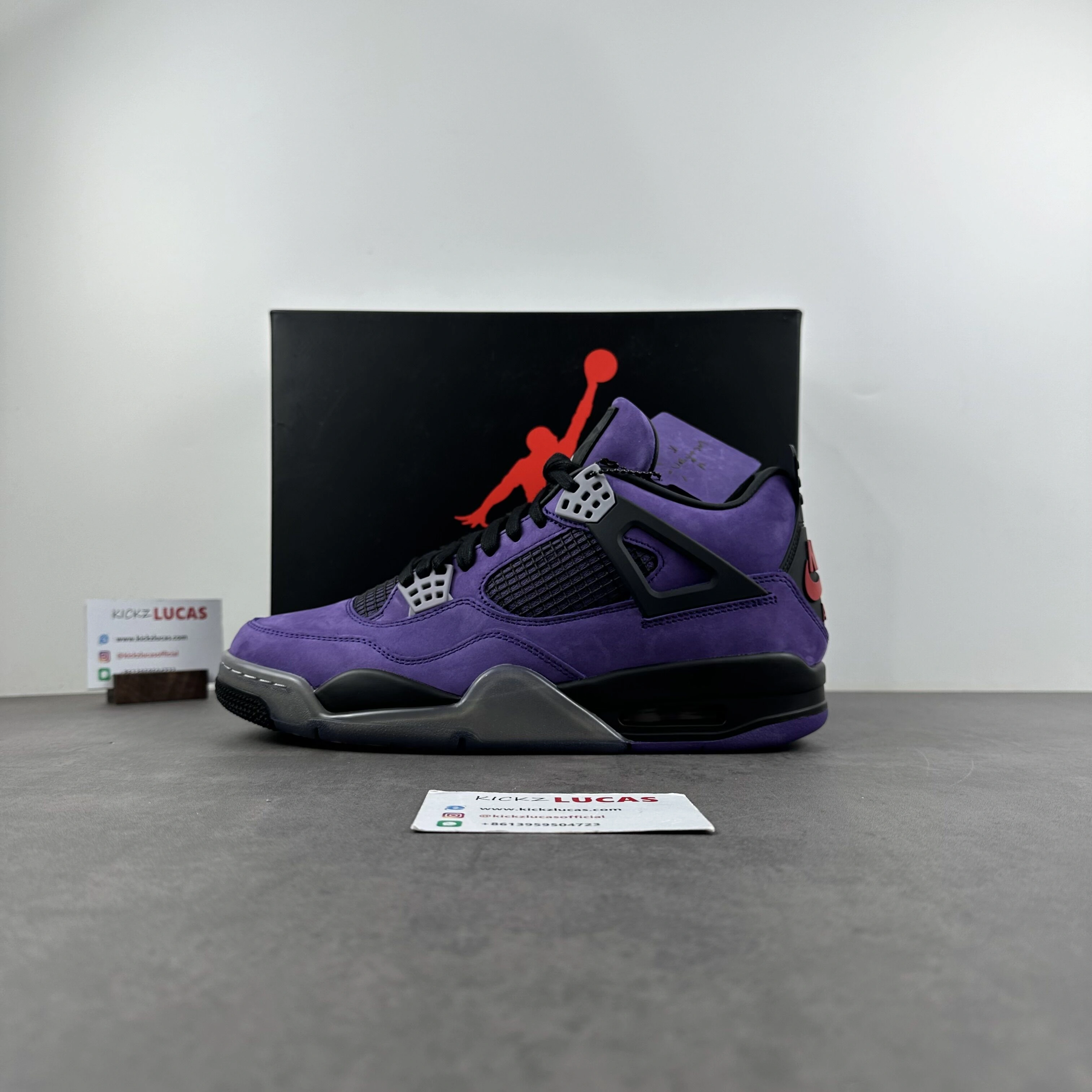 Air Jordan 4 Retro Travis Scott Purple (Friends and Family) 766296 LN UrbanStyle 1935