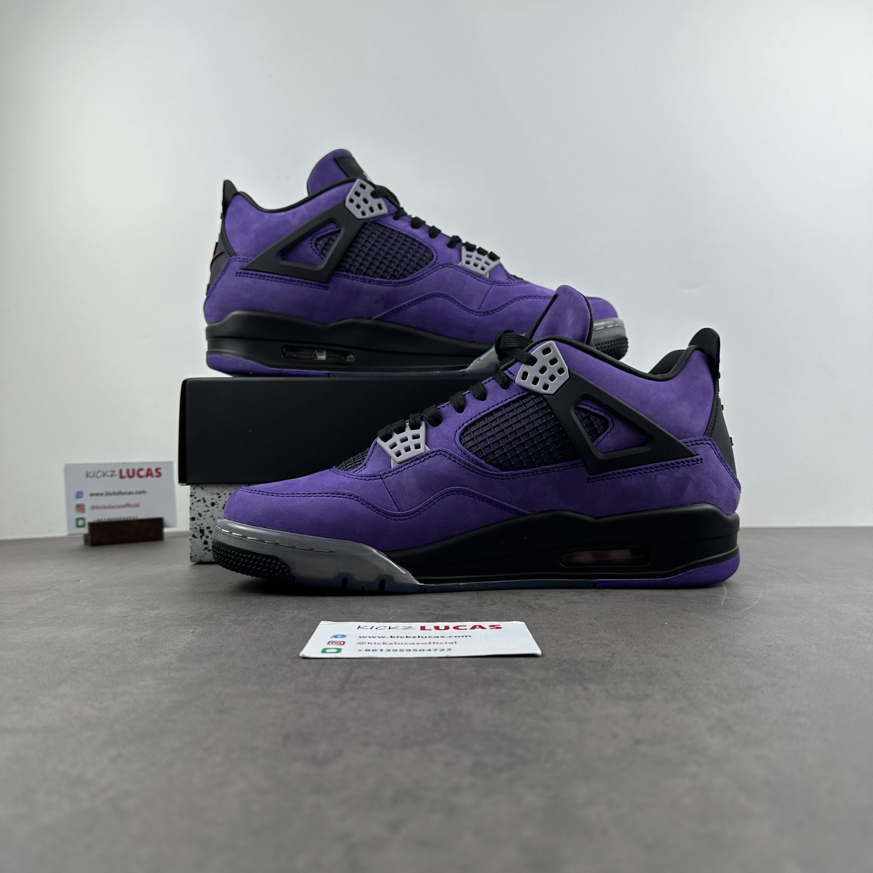 Air Jordan 4 Retro Travis Scott Purple (Friends and Family) 766296 LN UrbanStyle 1935