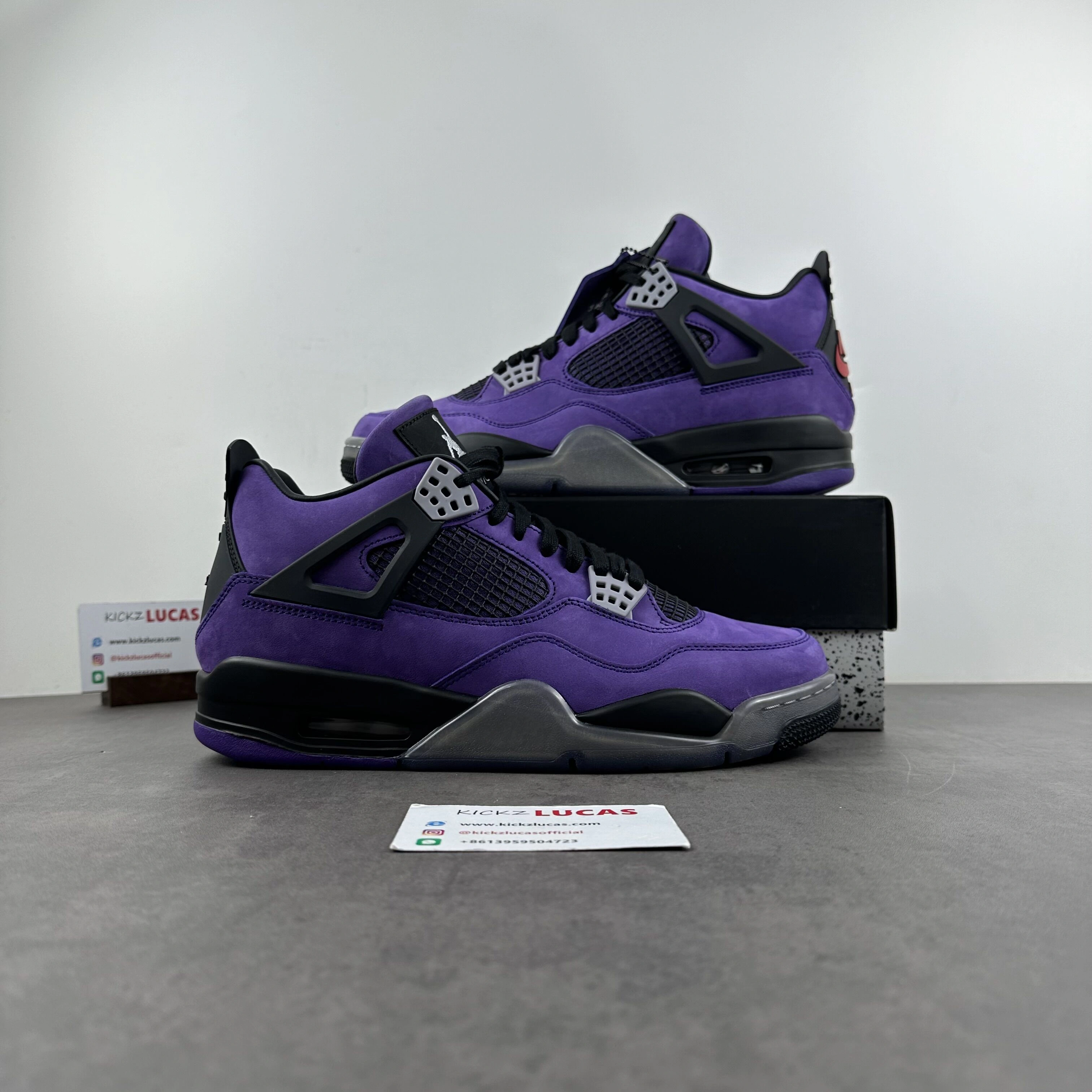 Air Jordan 4 Retro Travis Scott Purple (Friends and Family) 766296 LN UrbanStyle 1935