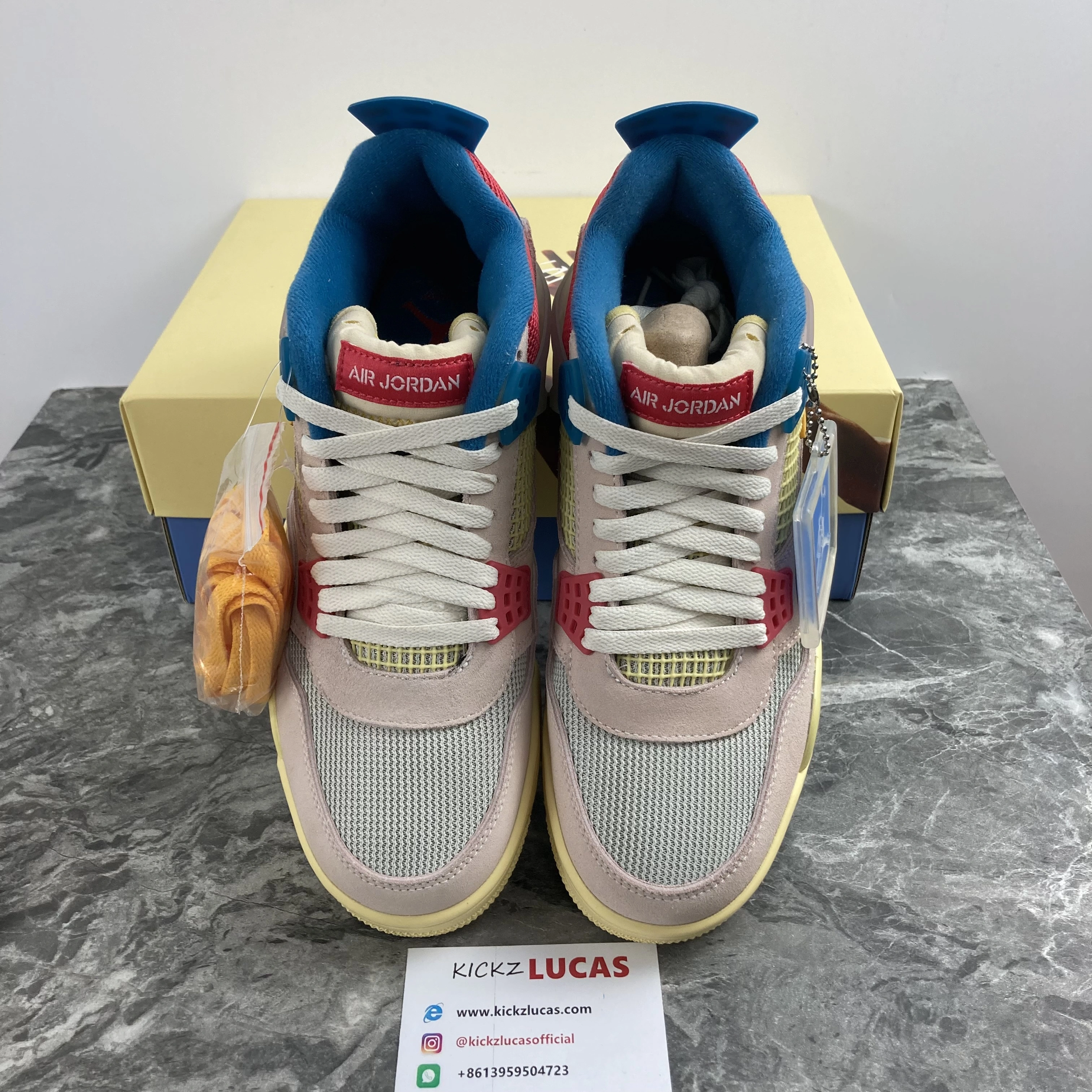 Air Jordan 4 Retro Union Guava Ice DC9533- TimelessDesign 2032