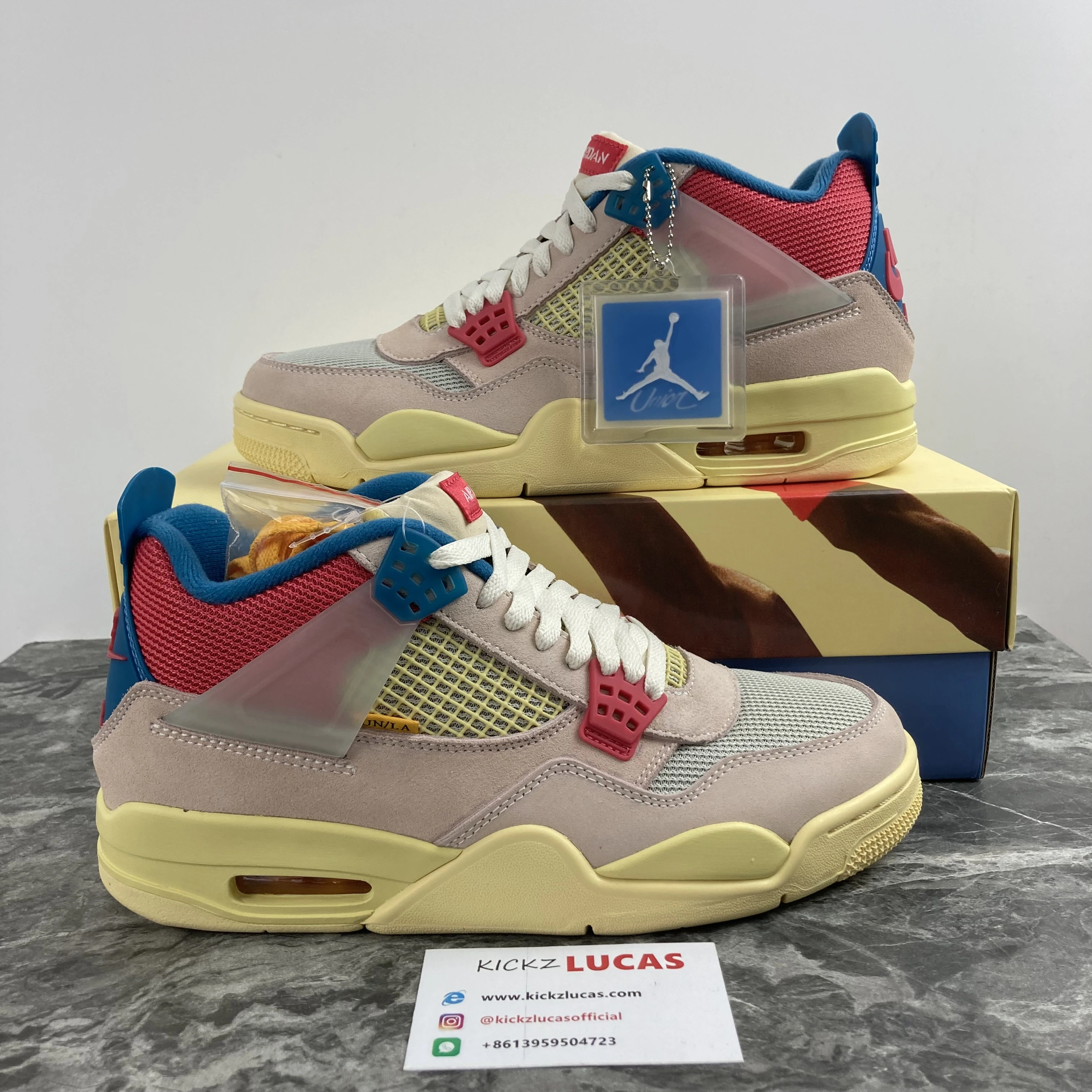 Air Jordan 4 Retro Union Guava Ice DC9533- TimelessDesign 2032