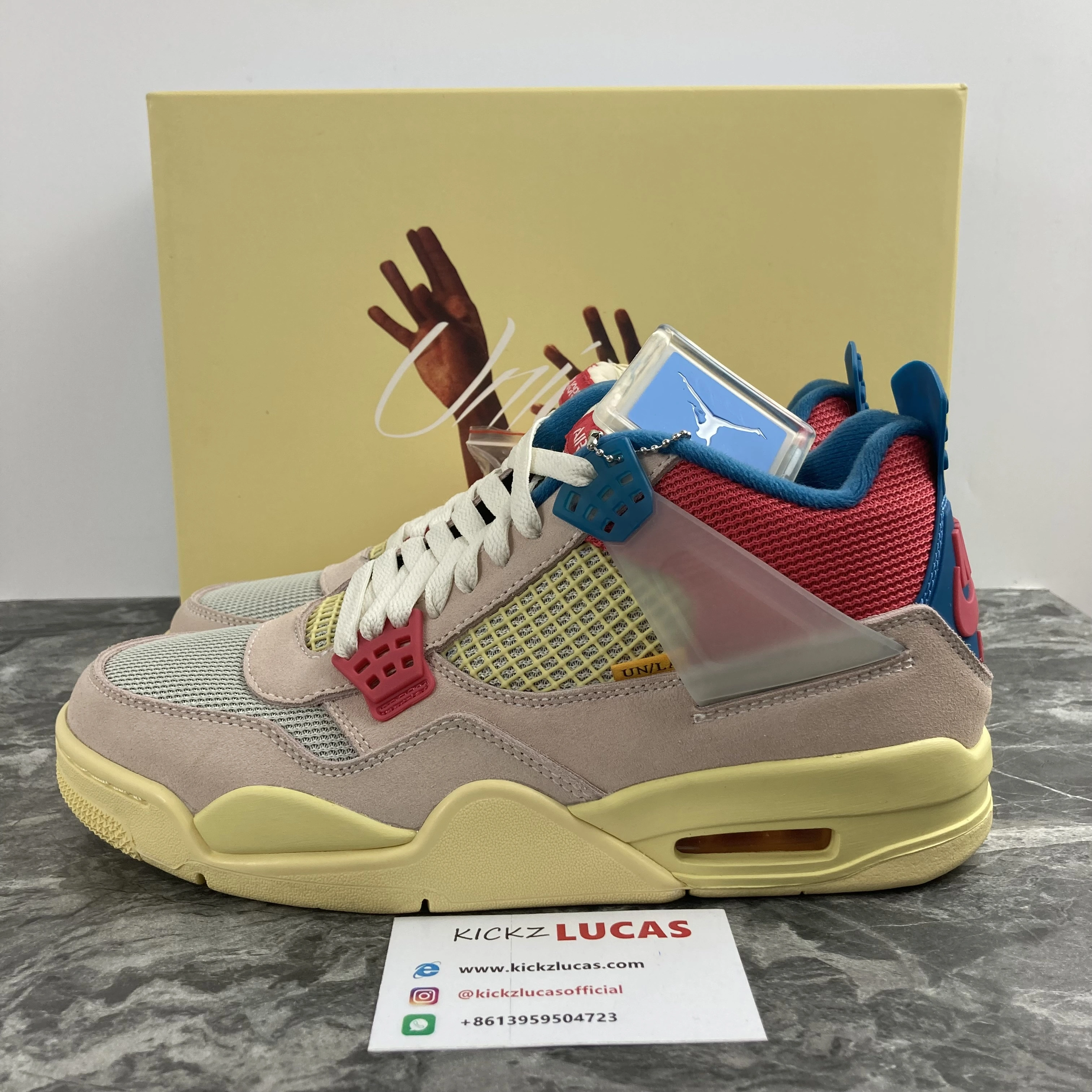 Air Jordan 4 Retro Union Guava Ice DC9533- TimelessDesign 2032