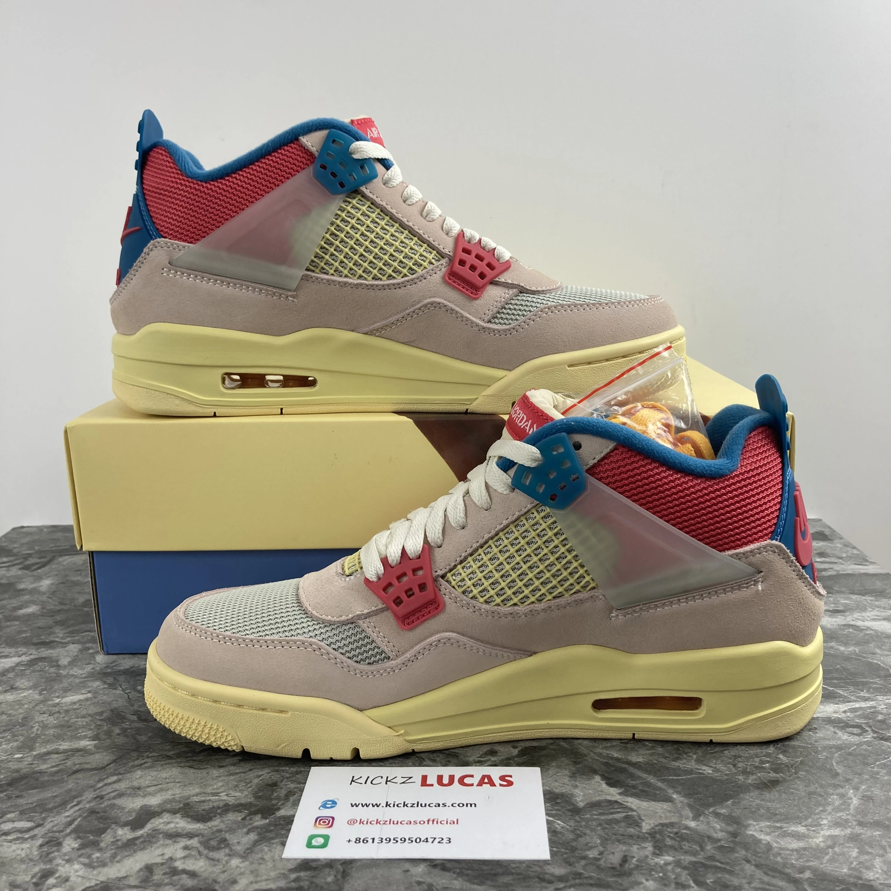 Air Jordan 4 Retro Union Guava Ice DC9533- TimelessDesign 2032