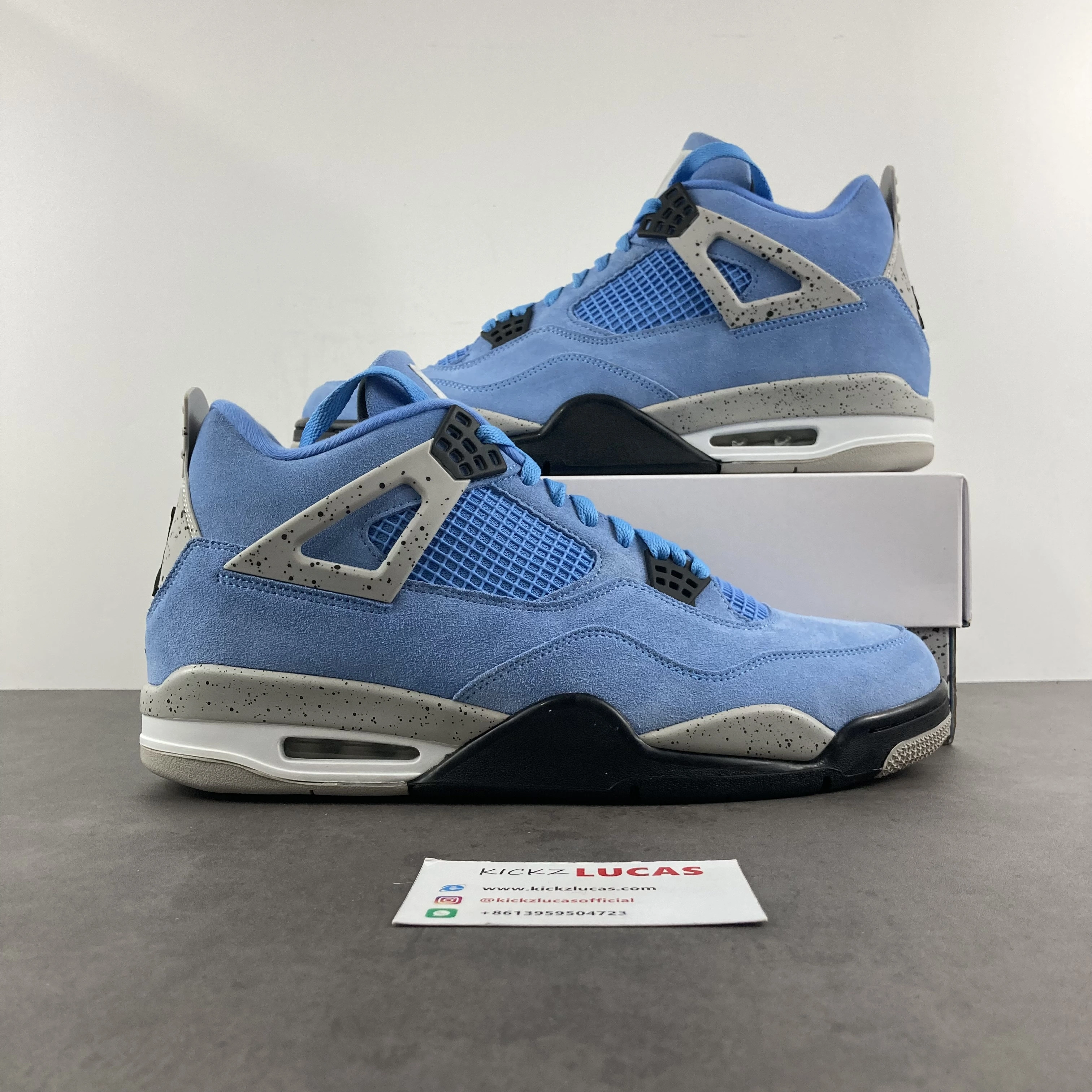 TechFriendly Air Jordan 4 Retro University Blue CT8527- 2011