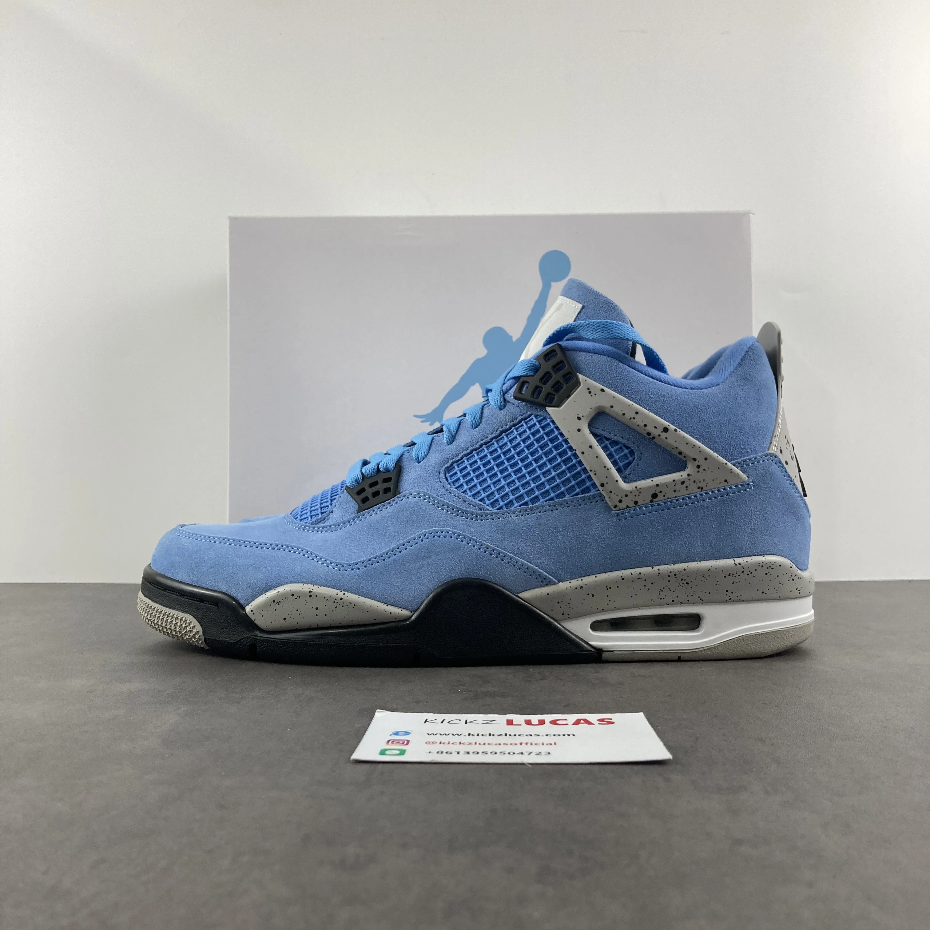 TechFriendly Air Jordan 4 Retro University Blue CT8527- 2011