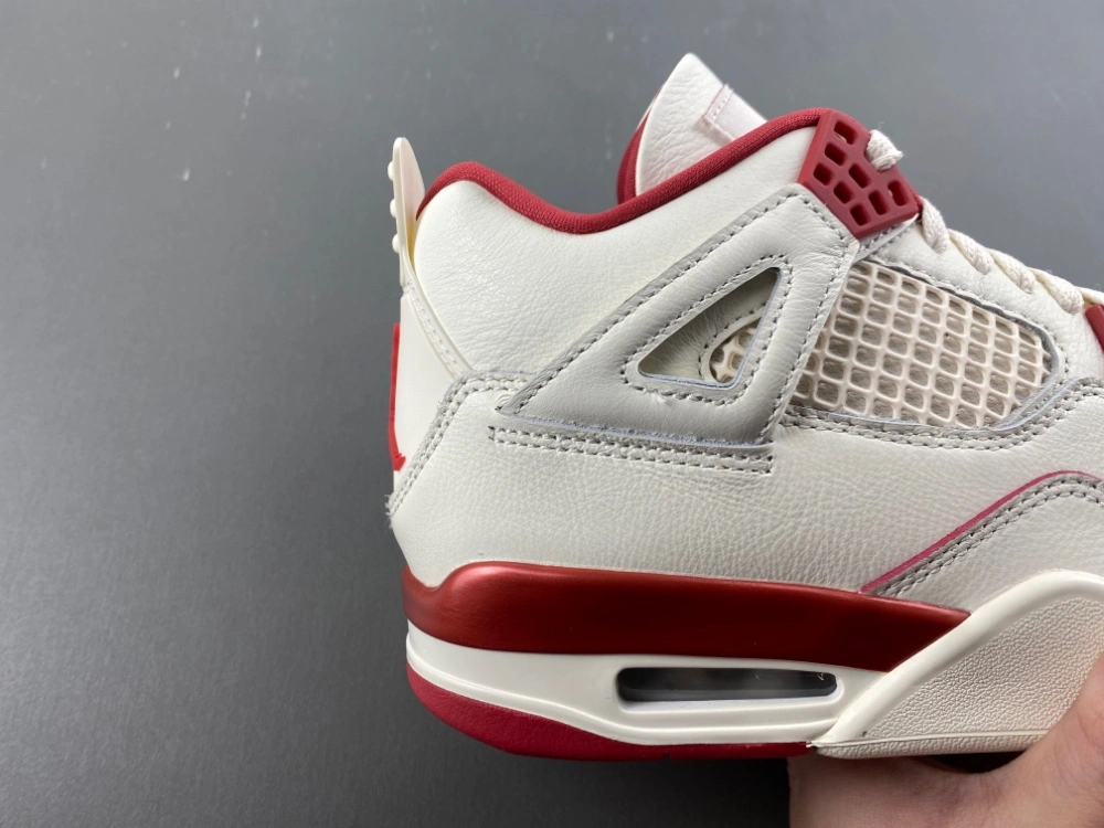 Comfortable Air Jordan 4 Retro Valentine's Day Sierra Red HV0823- 1892