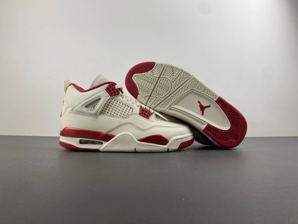 Comfortable Air Jordan 4 Retro Valentine's Day Sierra Red HV0823- 1892