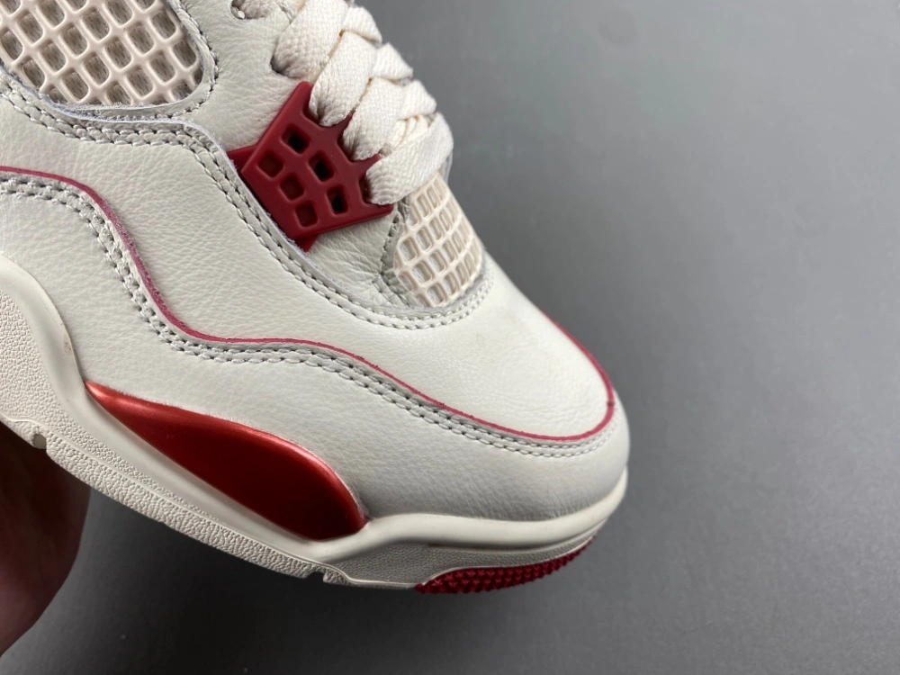 Comfortable Air Jordan 4 Retro Valentine's Day Sierra Red HV0823- 1892