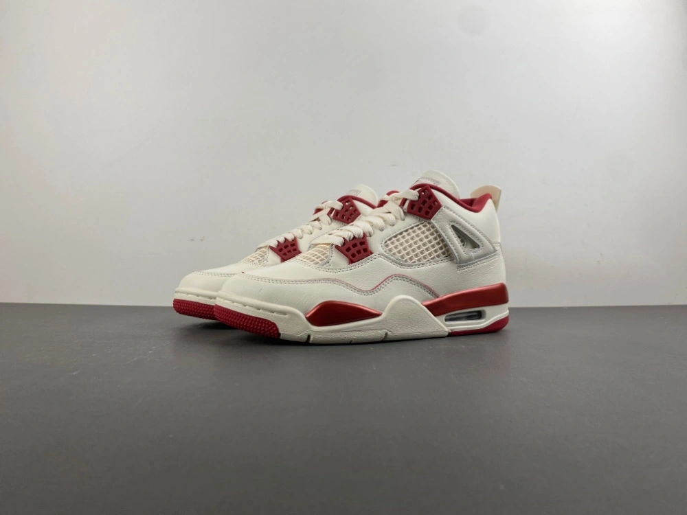 Comfortable Air Jordan 4 Retro Valentine's Day Sierra Red HV0823- 1892