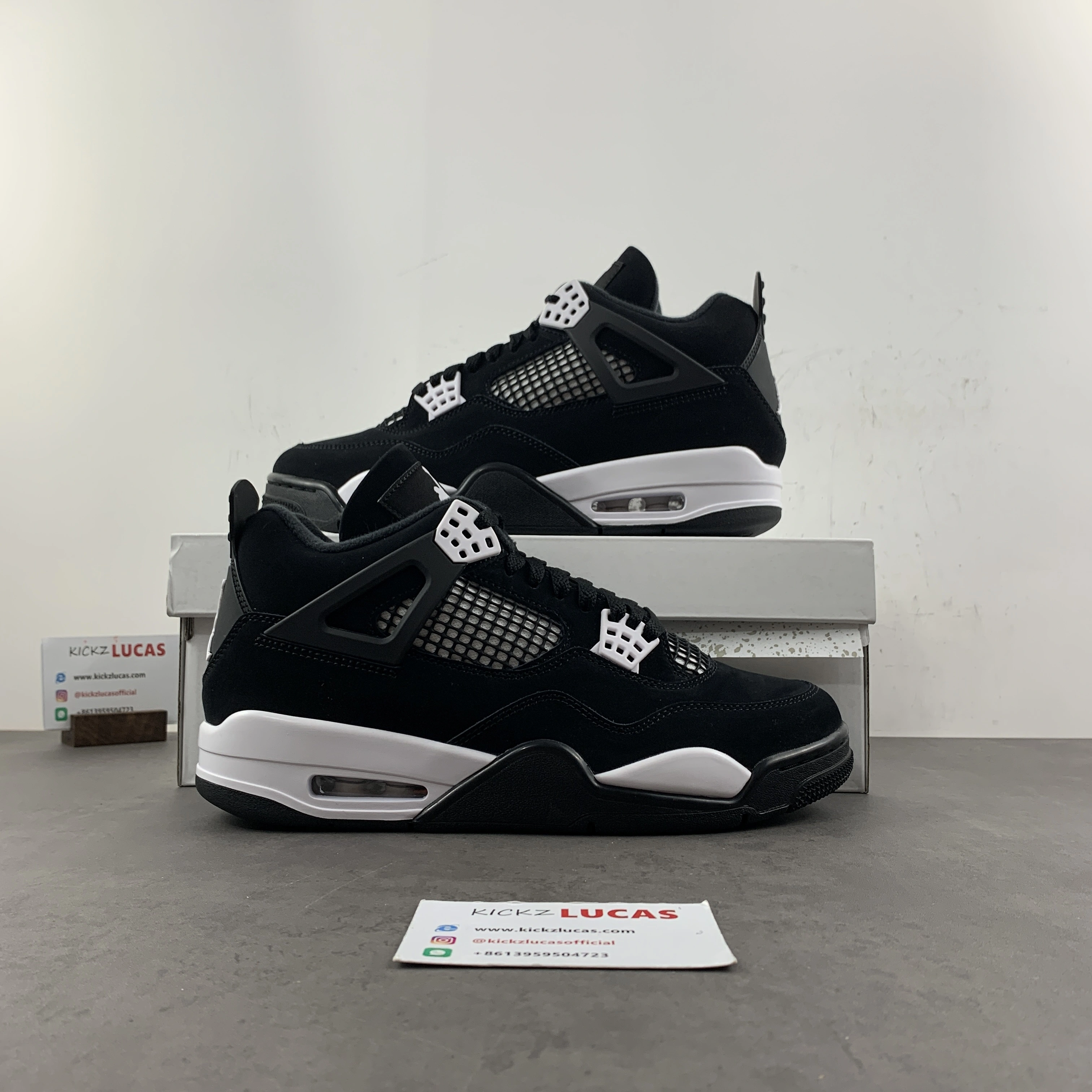 Air Jordan 4 Retro WHITE THUNDER FQ8138- Durable 1937