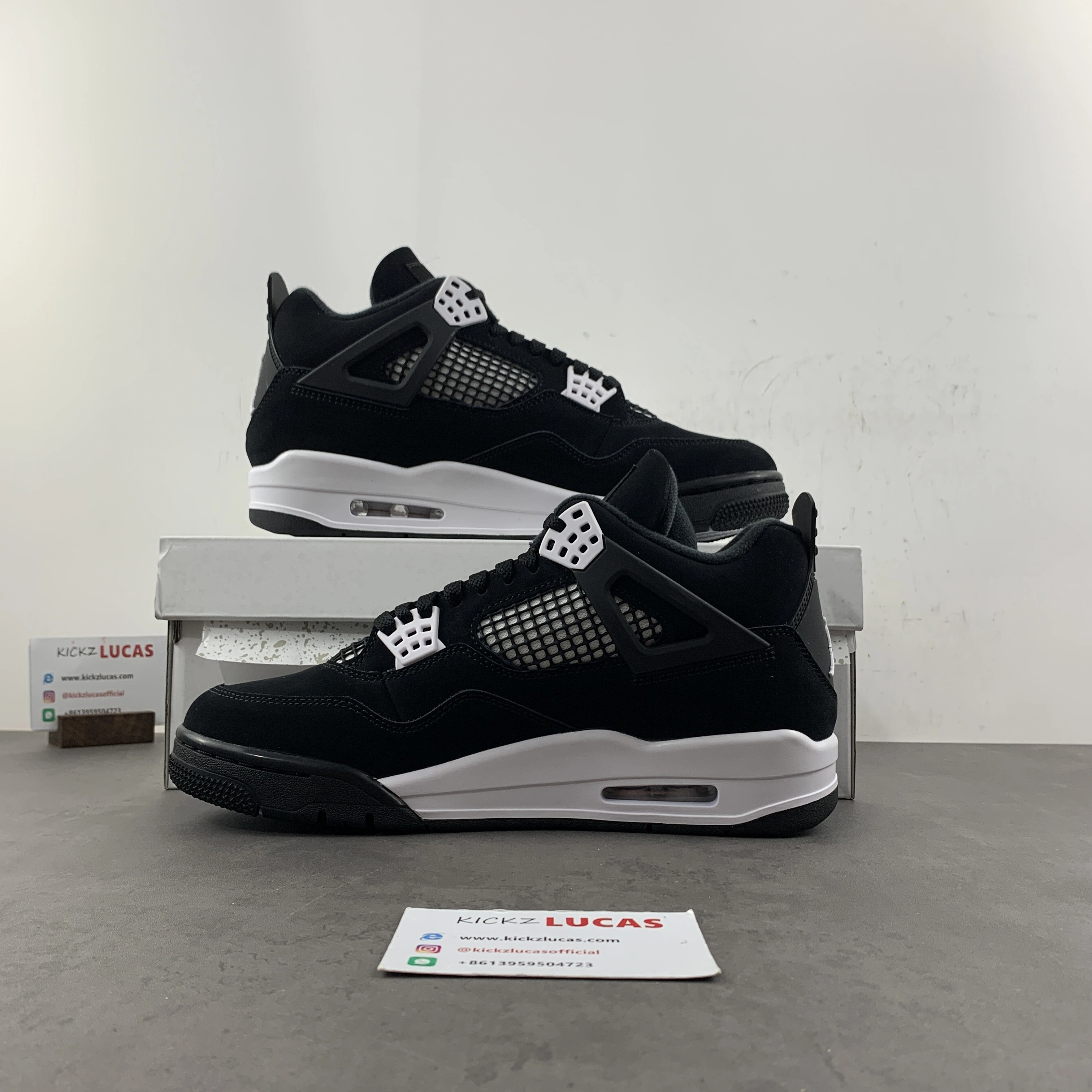Air Jordan 4 Retro WHITE THUNDER FQ8138- Durable 1937