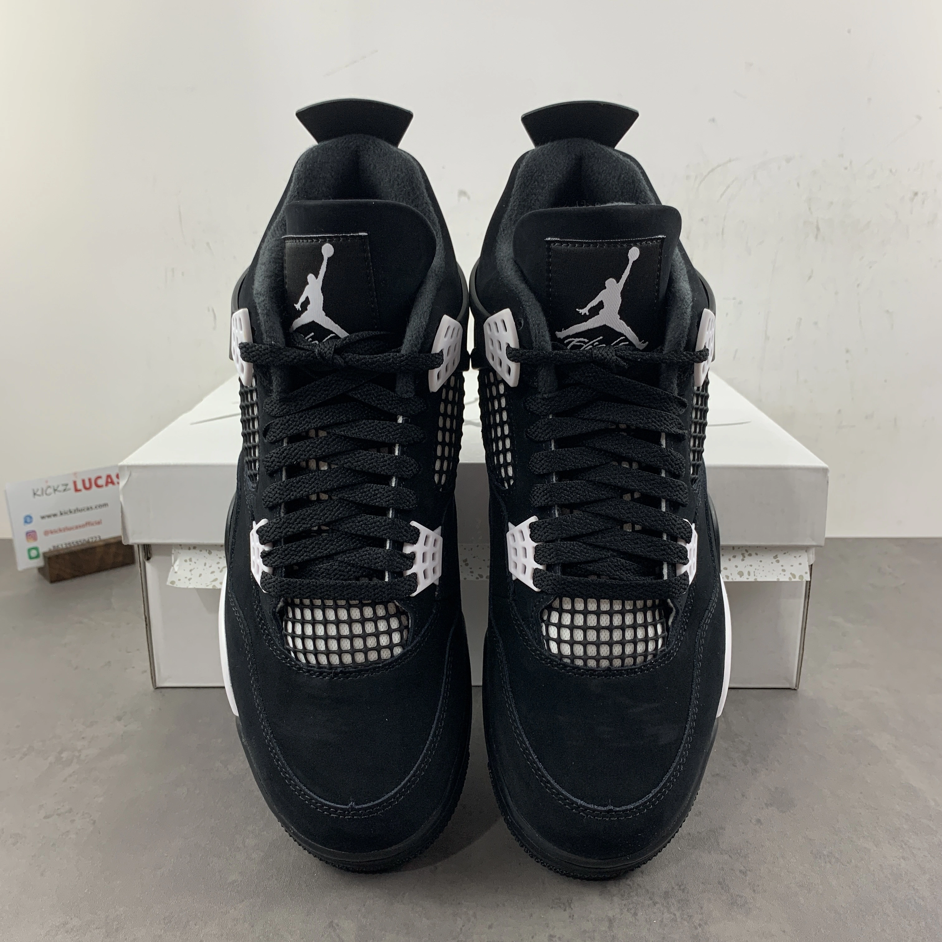 Air Jordan 4 Retro WHITE THUNDER FQ8138- Durable 1937