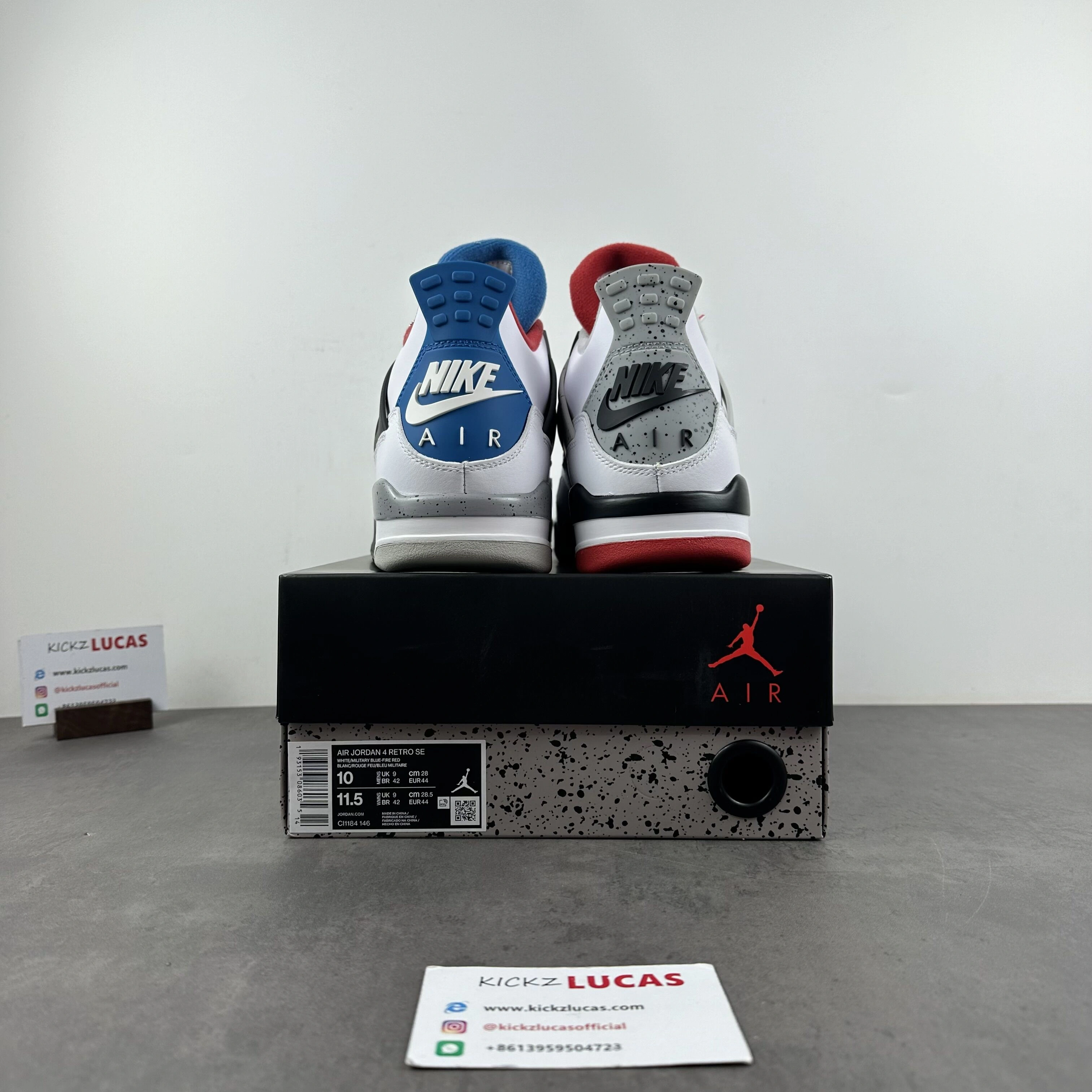 Air Jordan 4 Retro What The CI1184- Compact 2021