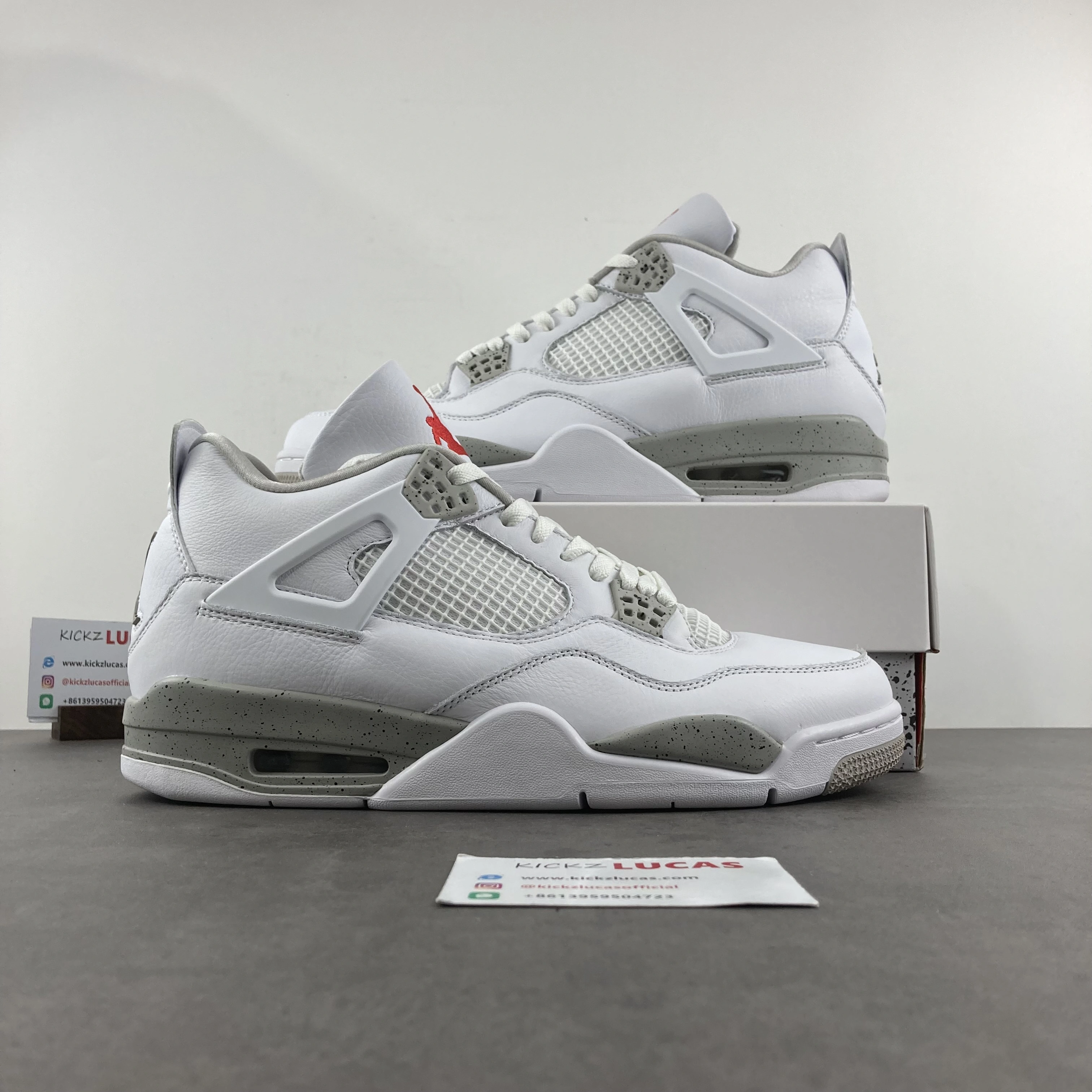 Reliable Air Jordan 4 Retro White Oreo CT8527- 2008