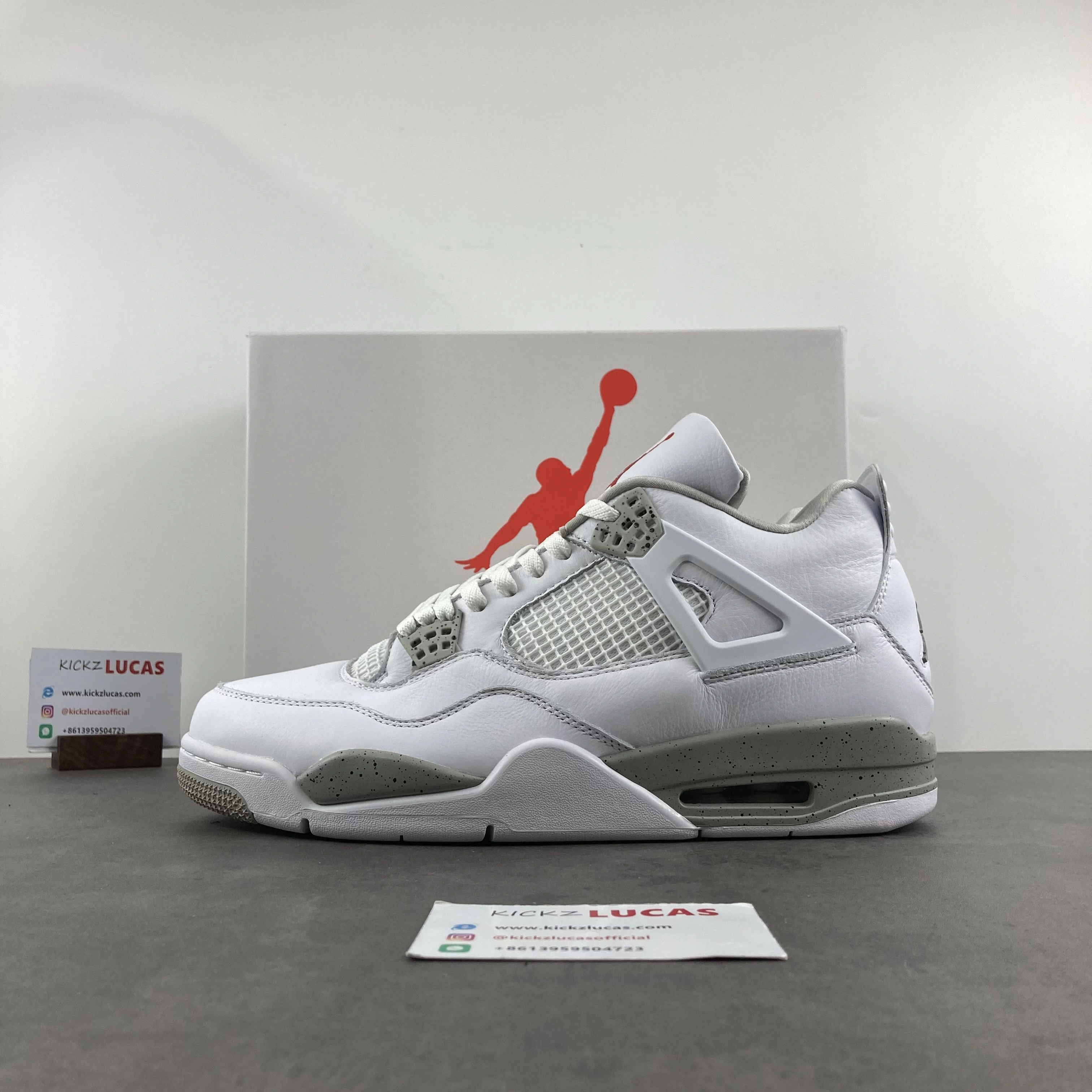 Reliable Air Jordan 4 Retro White Oreo CT8527- 2008