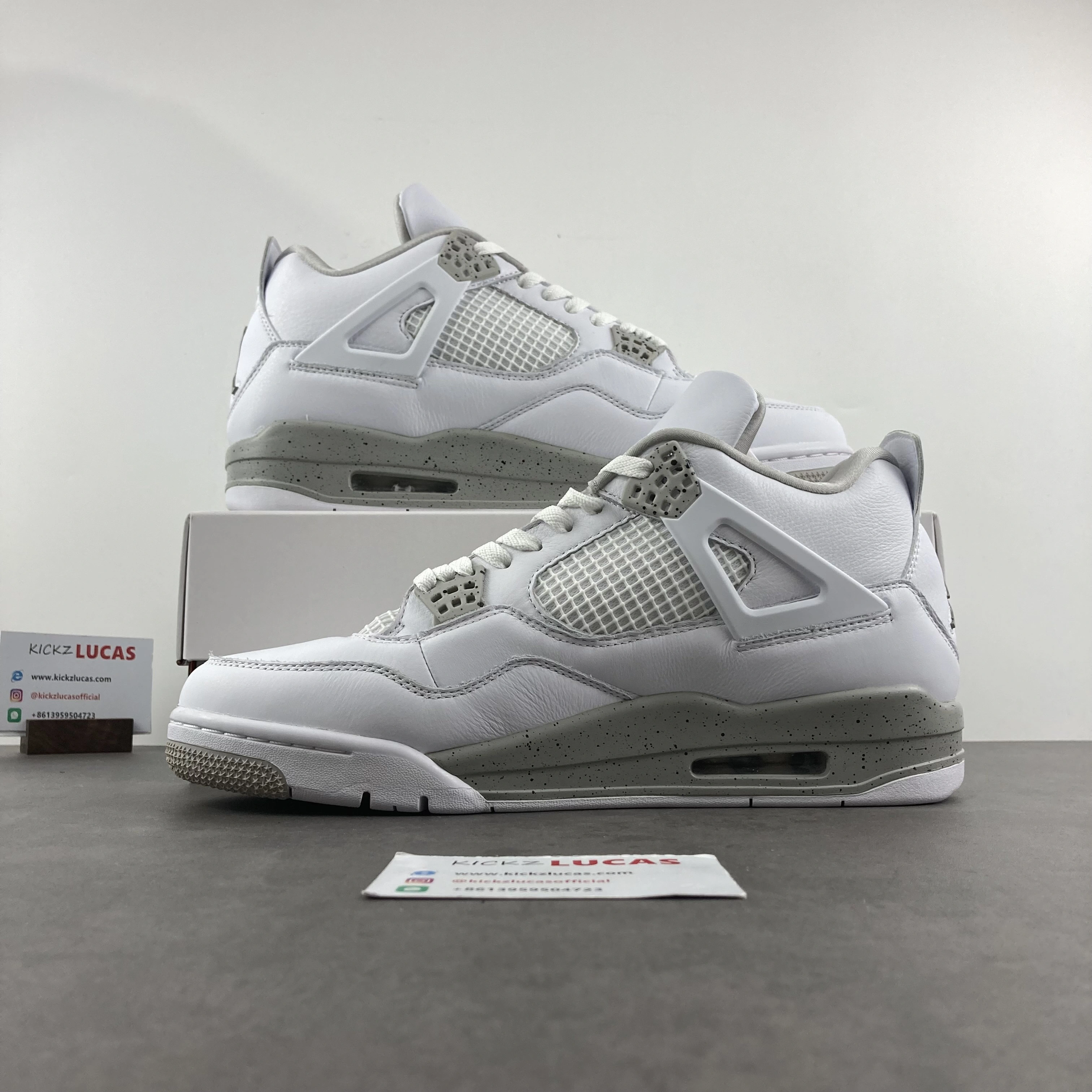 Reliable Air Jordan 4 Retro White Oreo CT8527- 2008