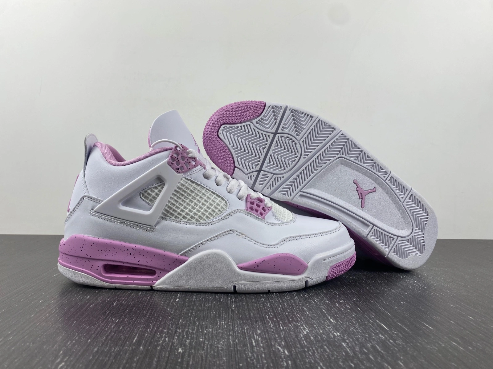 Air Jordan 4 Retro White Pink DR5415- Durable 1950