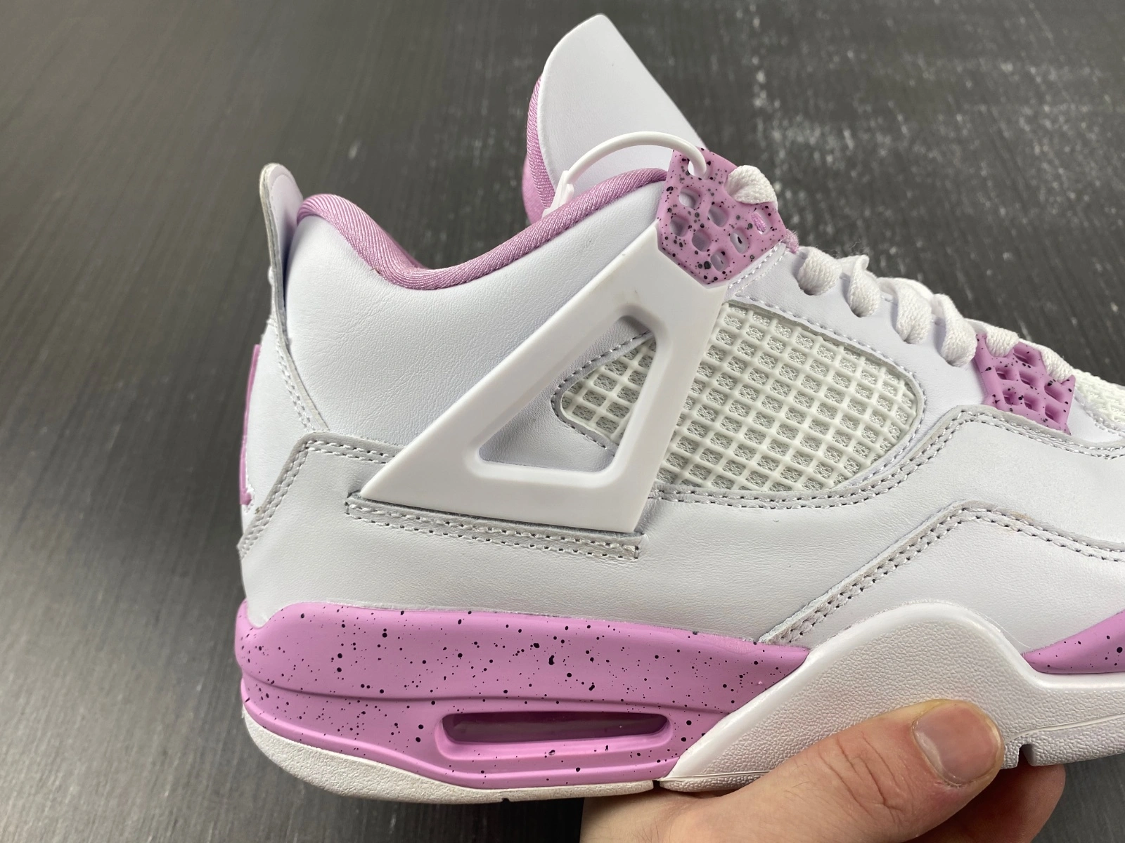 Air Jordan 4 Retro White Pink DR5415- Durable 1950