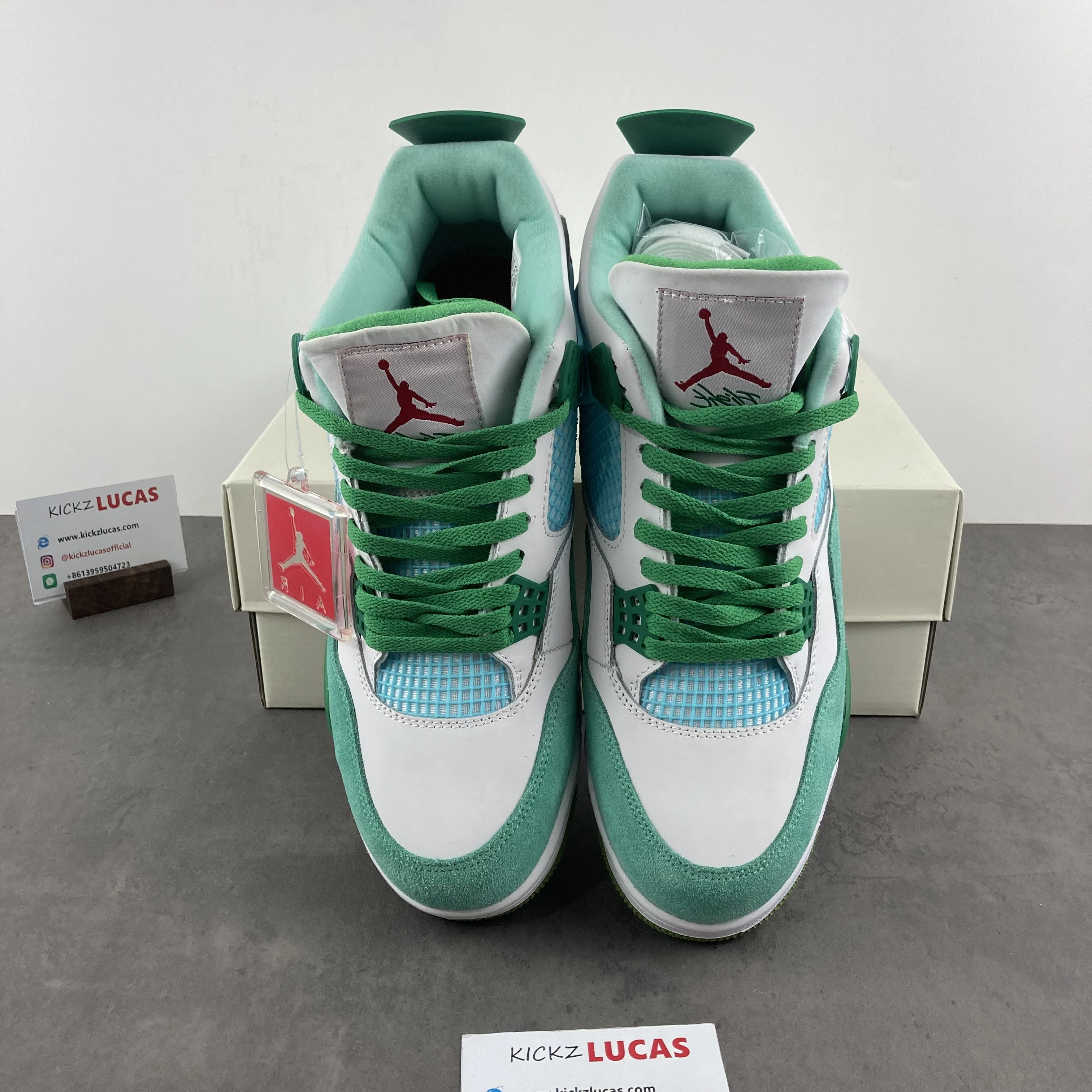 Breathable Air Jordan 4 SB Green AJ4-KNCW 1954