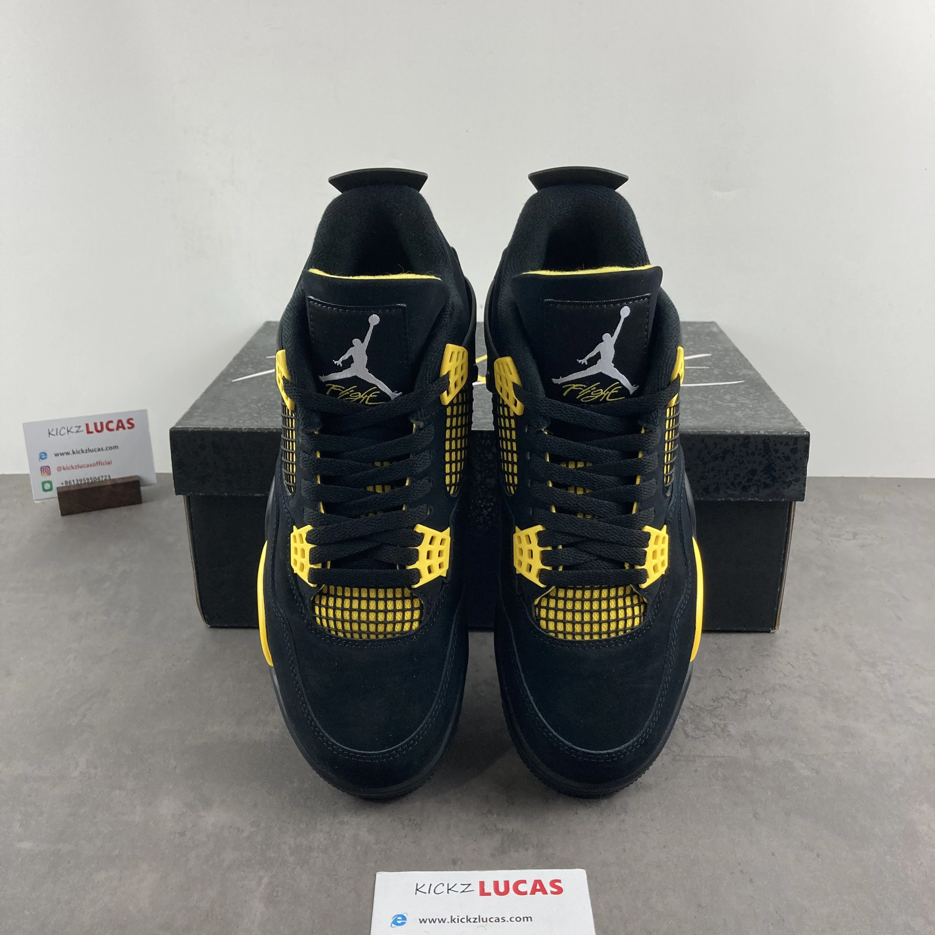 Air Jordan 4 Thunder Yellow DH6927- Durable 1972