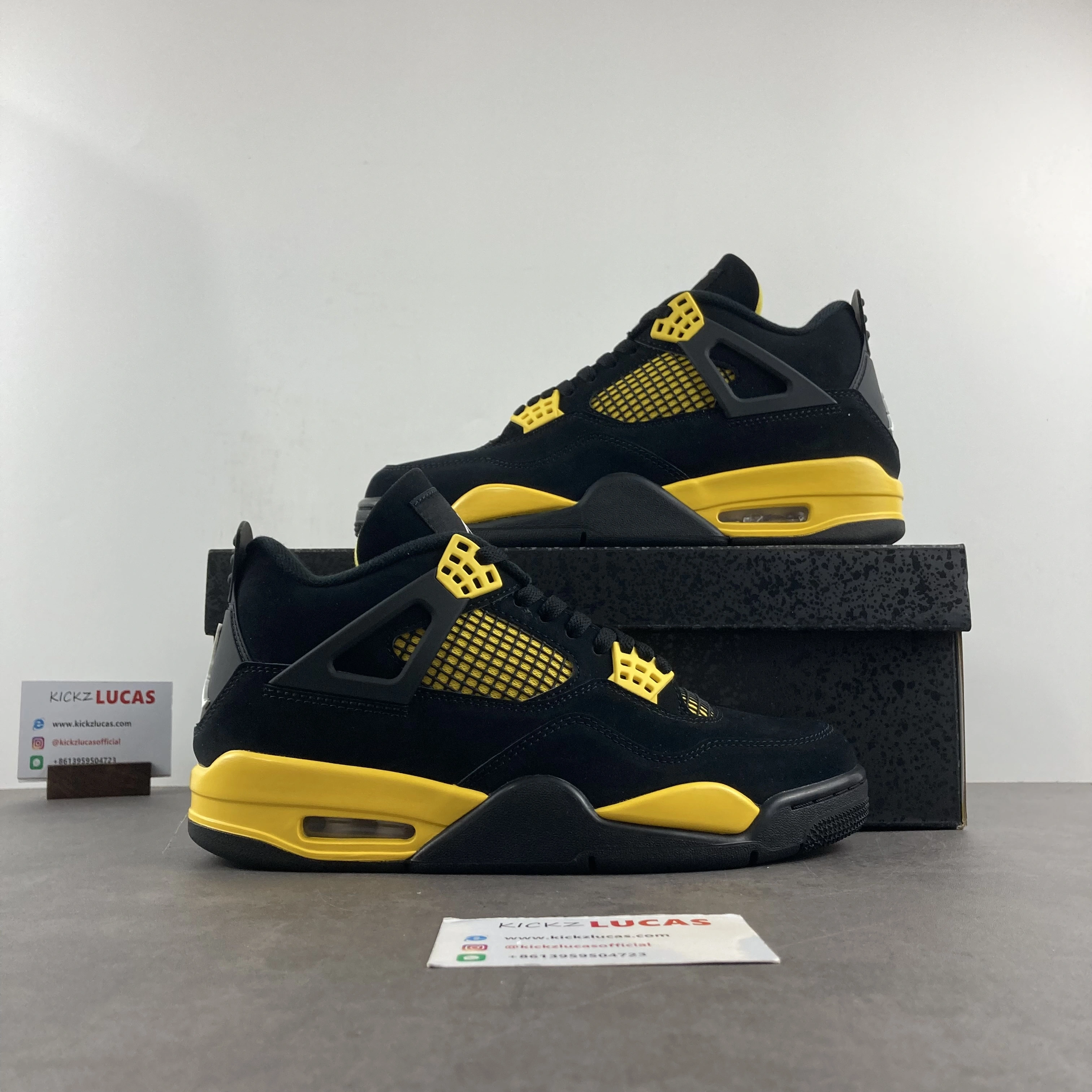 Air Jordan 4 Thunder Yellow DH6927- Durable 1972