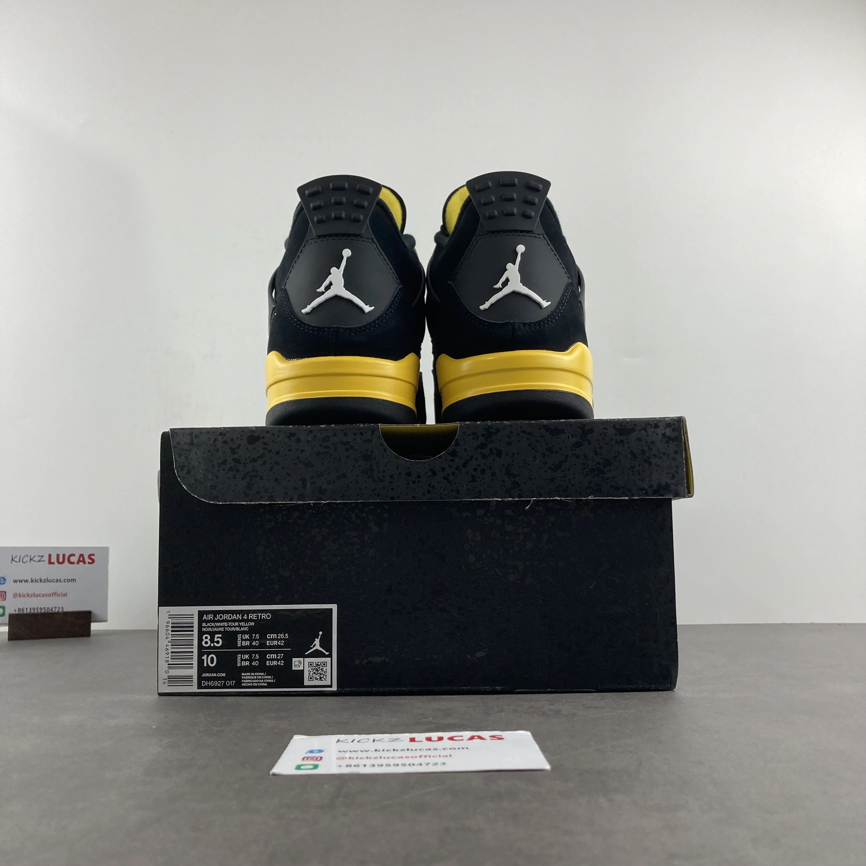 Air Jordan 4 Thunder Yellow DH6927- Durable 1972