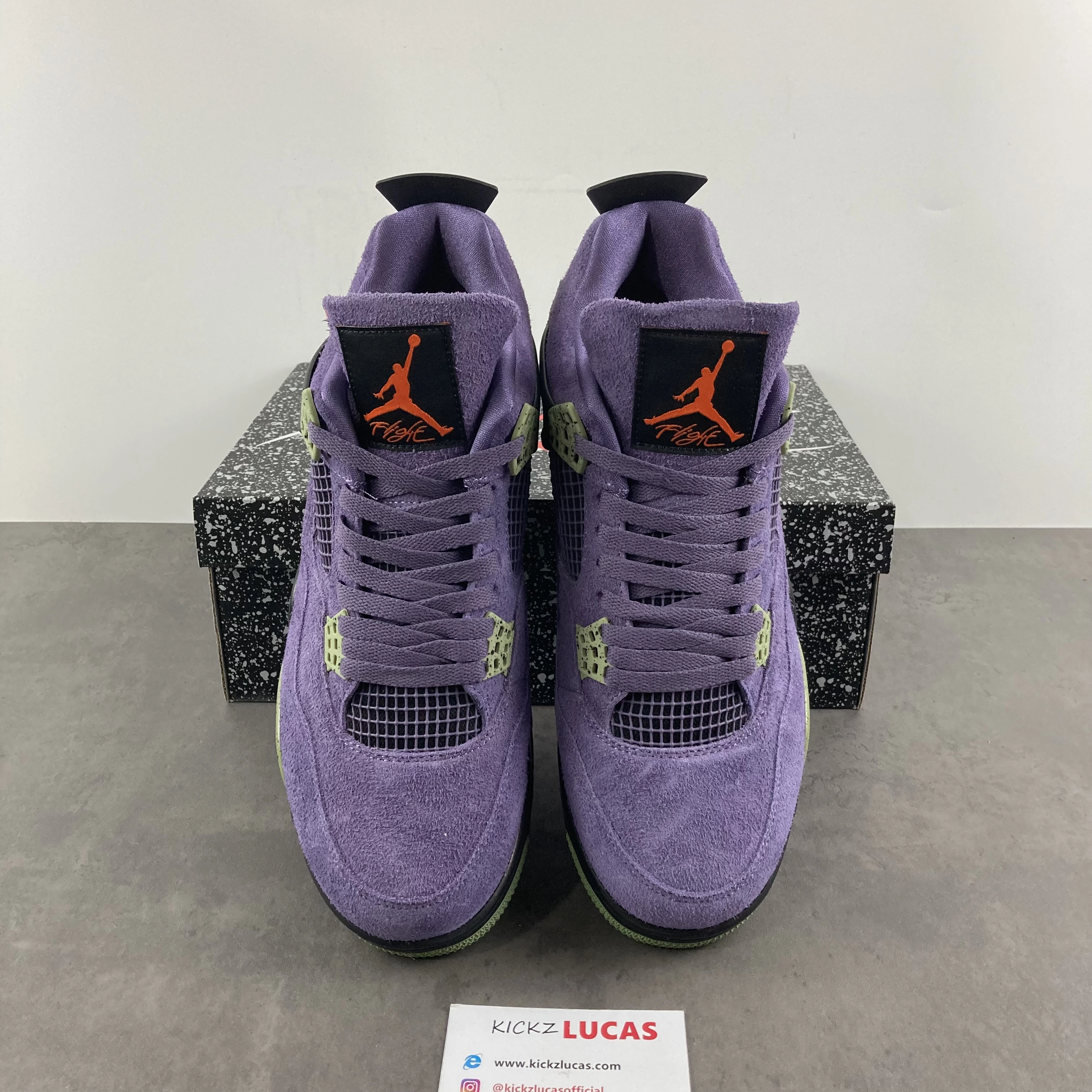 WaterResistant Air Jordan 4 WMNS Canyon Purple AQ9129- 1985