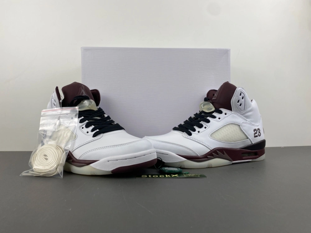 Air Jordan 5 Retro A Ma Maniére Burgundy Crush IB1528- Classic 2045