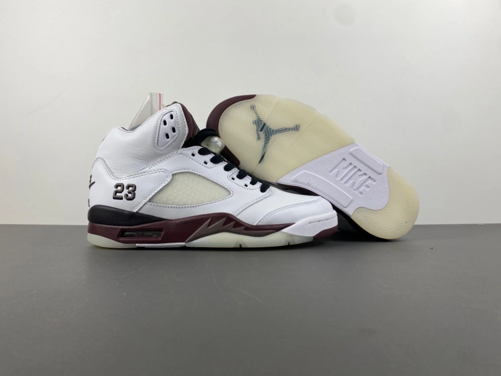 Air Jordan 5 Retro A Ma Maniére Burgundy Crush IB1528- Classic 2045