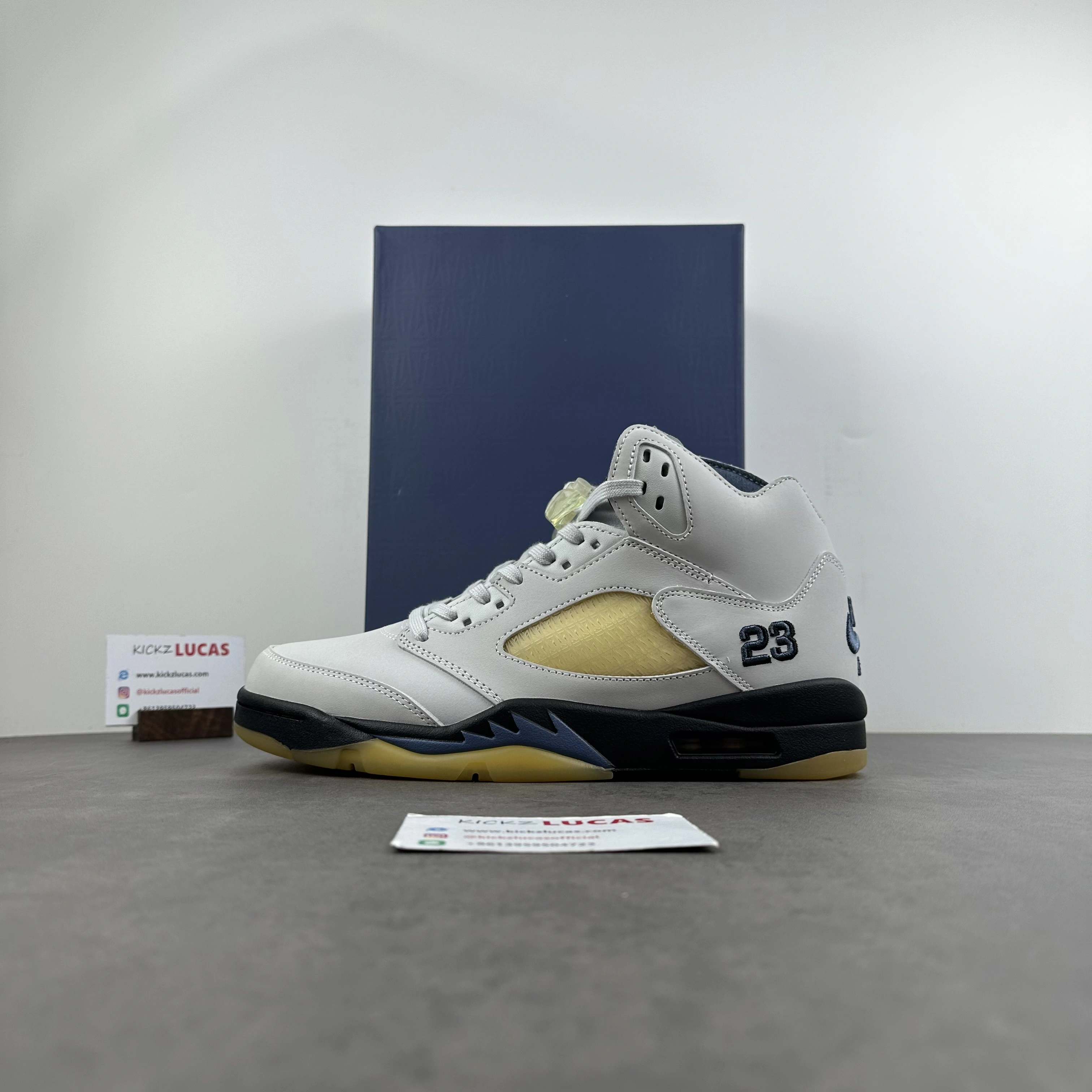 Air Jordan 5 Retro A Ma Maniére Diffused Blue FZ5758- Durable 2061