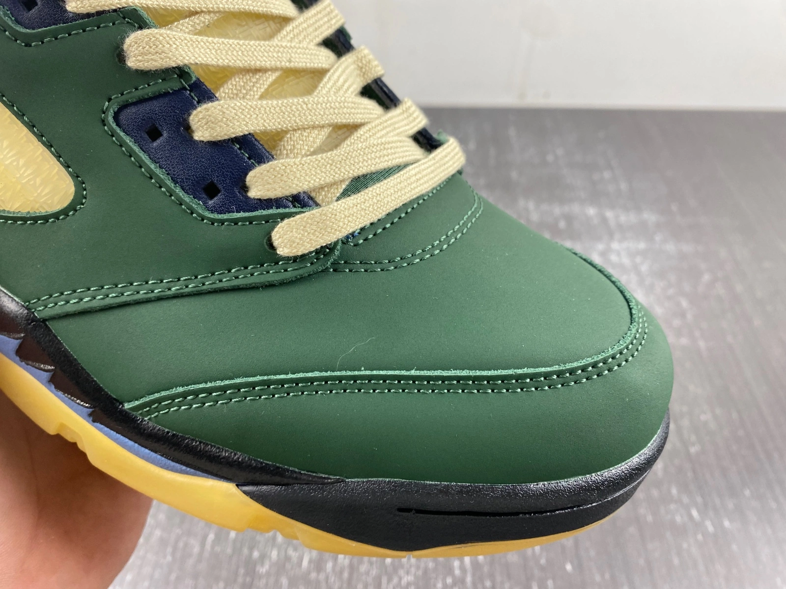 Air Jordan 5 Retro A Ma Maniére Navy Green FZ5758- Modern 2054