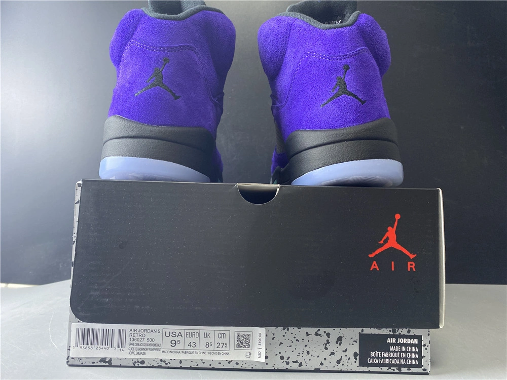 Unique Air Jordan 5 Retro Alternate Grape 136027- 2097