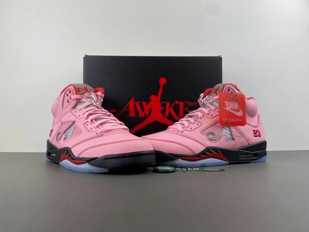 Air Jordan 5 Retro Awake NY Arctic Pink DV4982- Sophisticated 2043