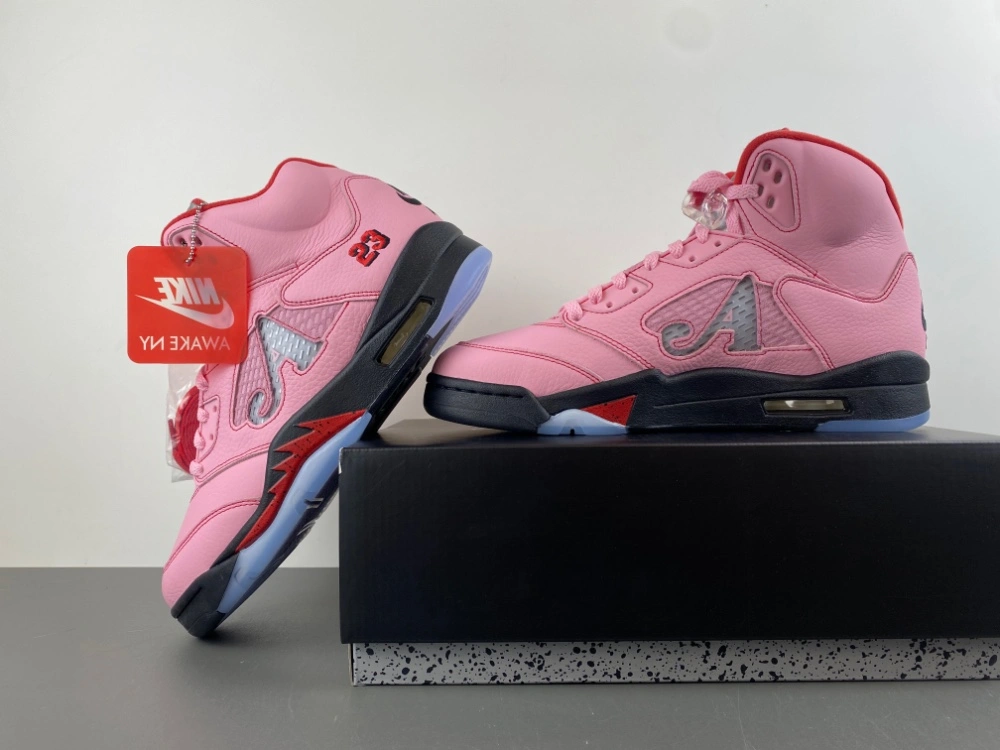 Air Jordan 5 Retro Awake NY Arctic Pink DV4982- Sophisticated 2043