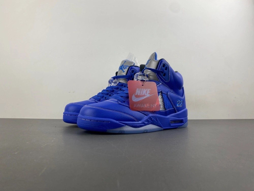 Air Jordan 5 Retro Awake NY Racer Blue DV4982- Packable 2037